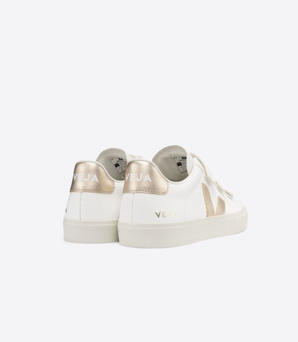 Veja Recife Chromefree Women's Sneakers White Gold | VJ23486G