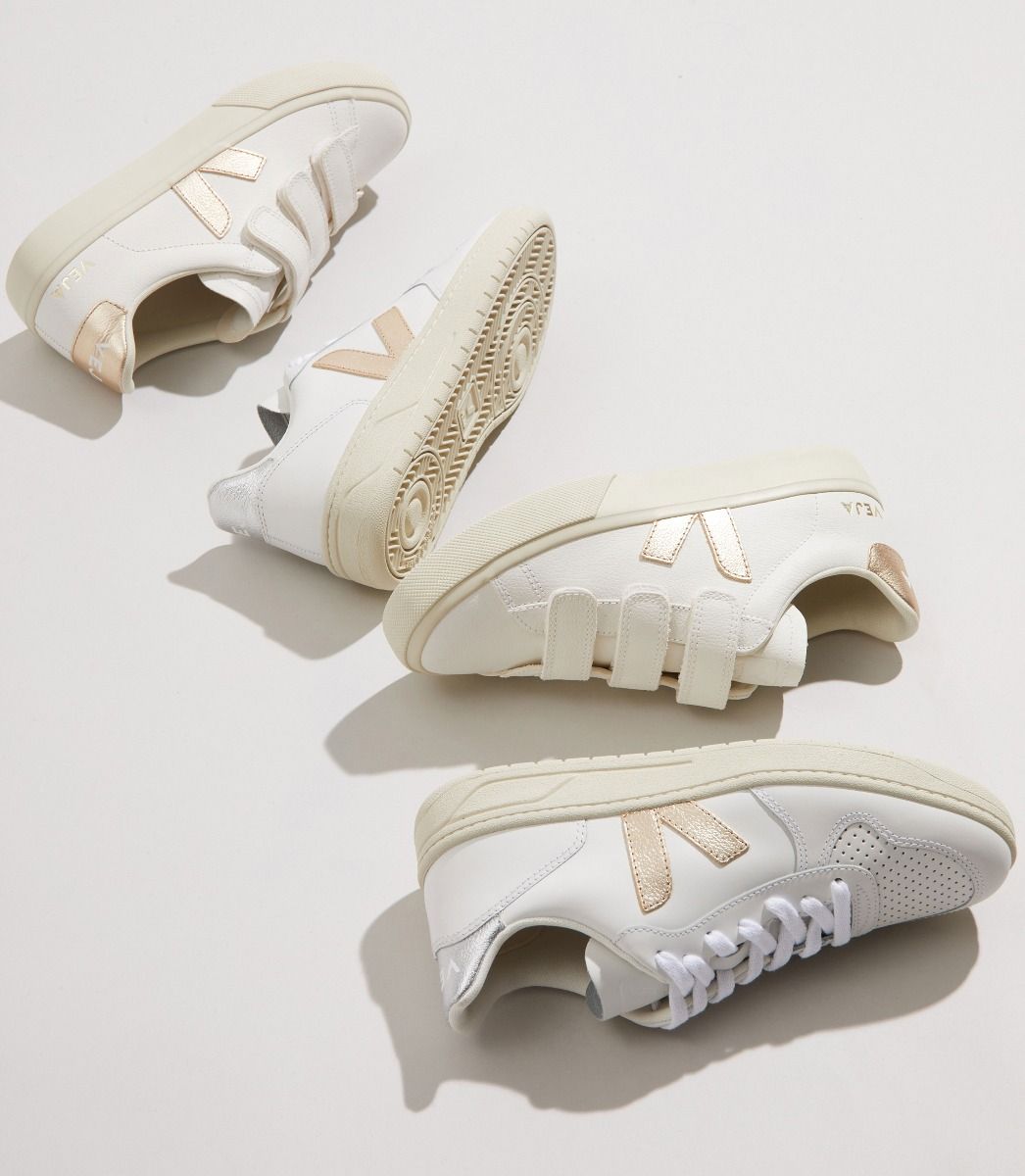 Veja Recife Chromefree Women's Sneakers White Gold | VJ23486G