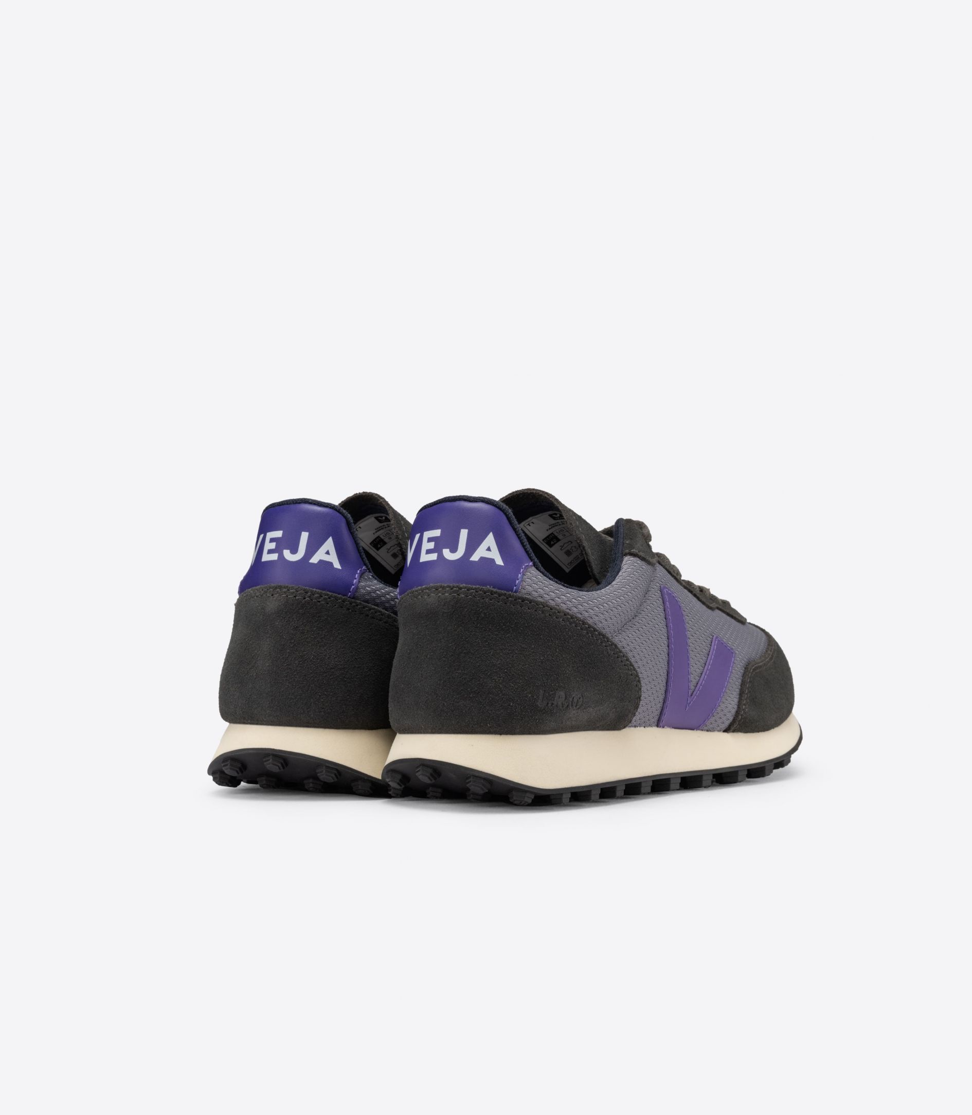 Veja Rio Branco Alveomesh Men's Sneakers Grey Purple | VJ94260P