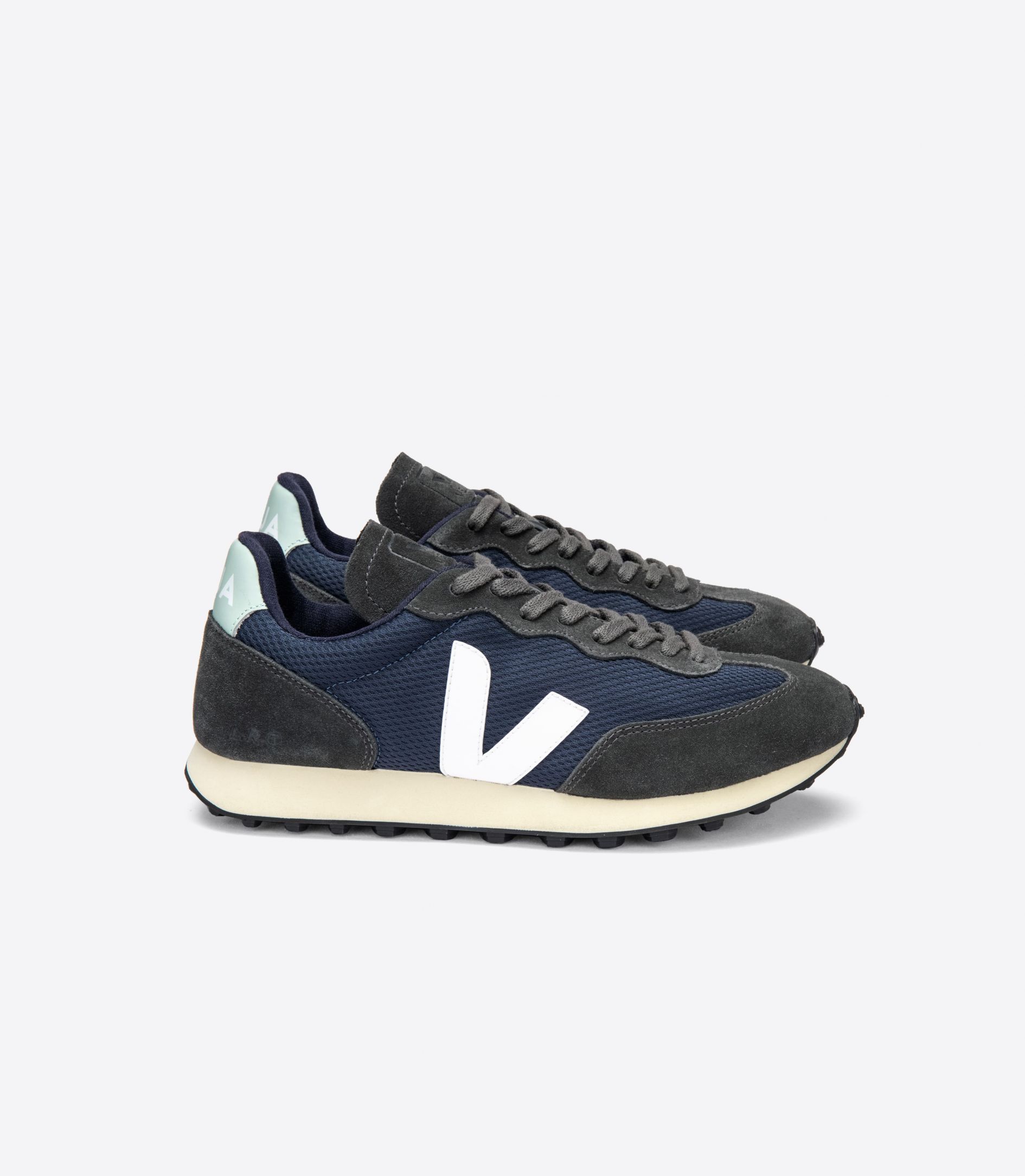 Veja Rio Branco Alveomesh Women\'s Sneakers Navy White | VJ37685W