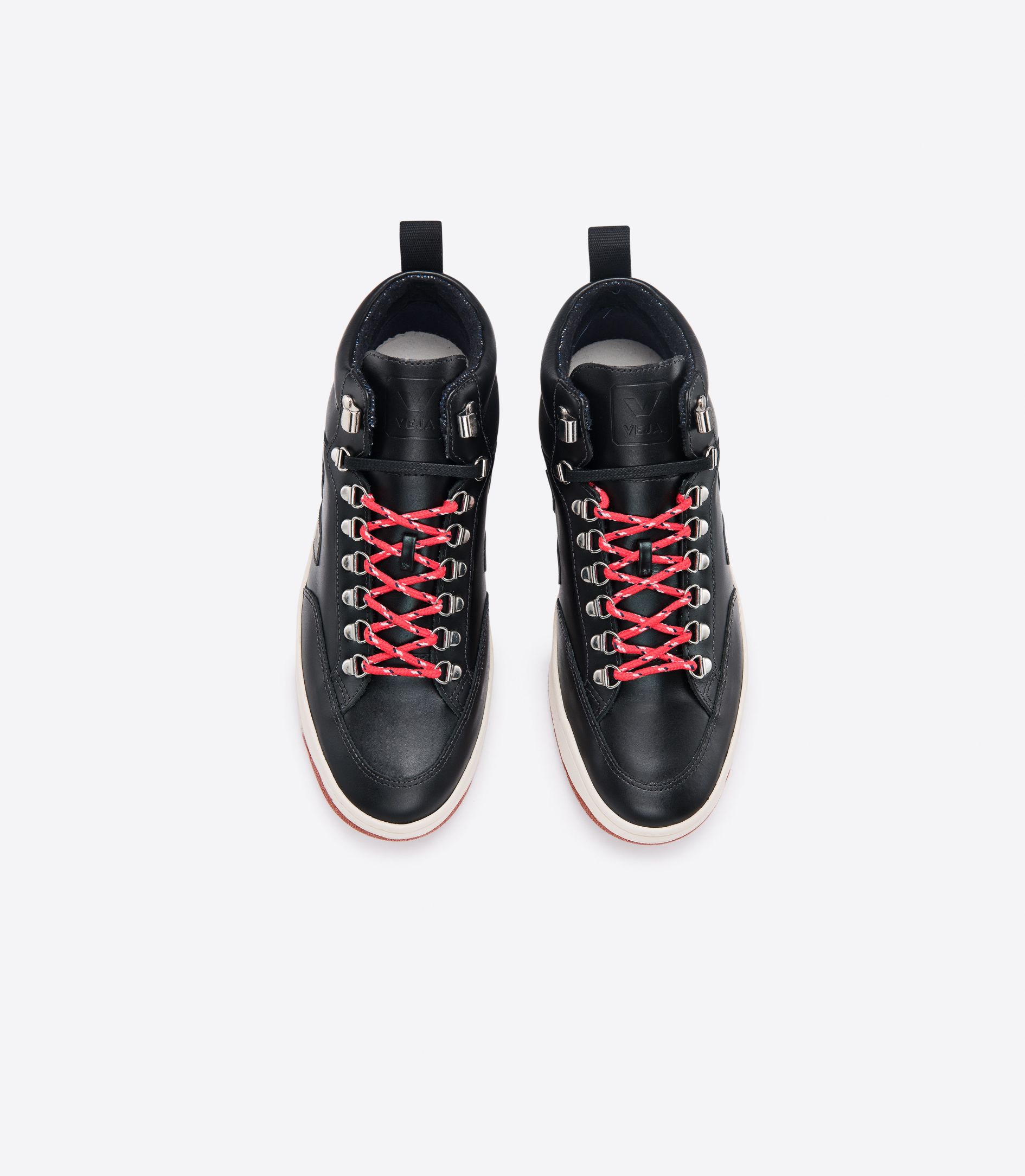 Veja Roraima Bastille Leather Men's Sneakers Black | VJ67290A