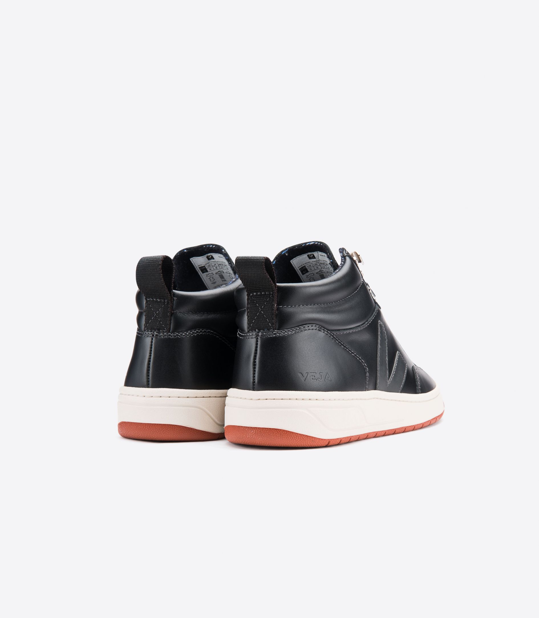 Veja Roraima Bastille Leather Men's Sneakers Black | VJ67290A