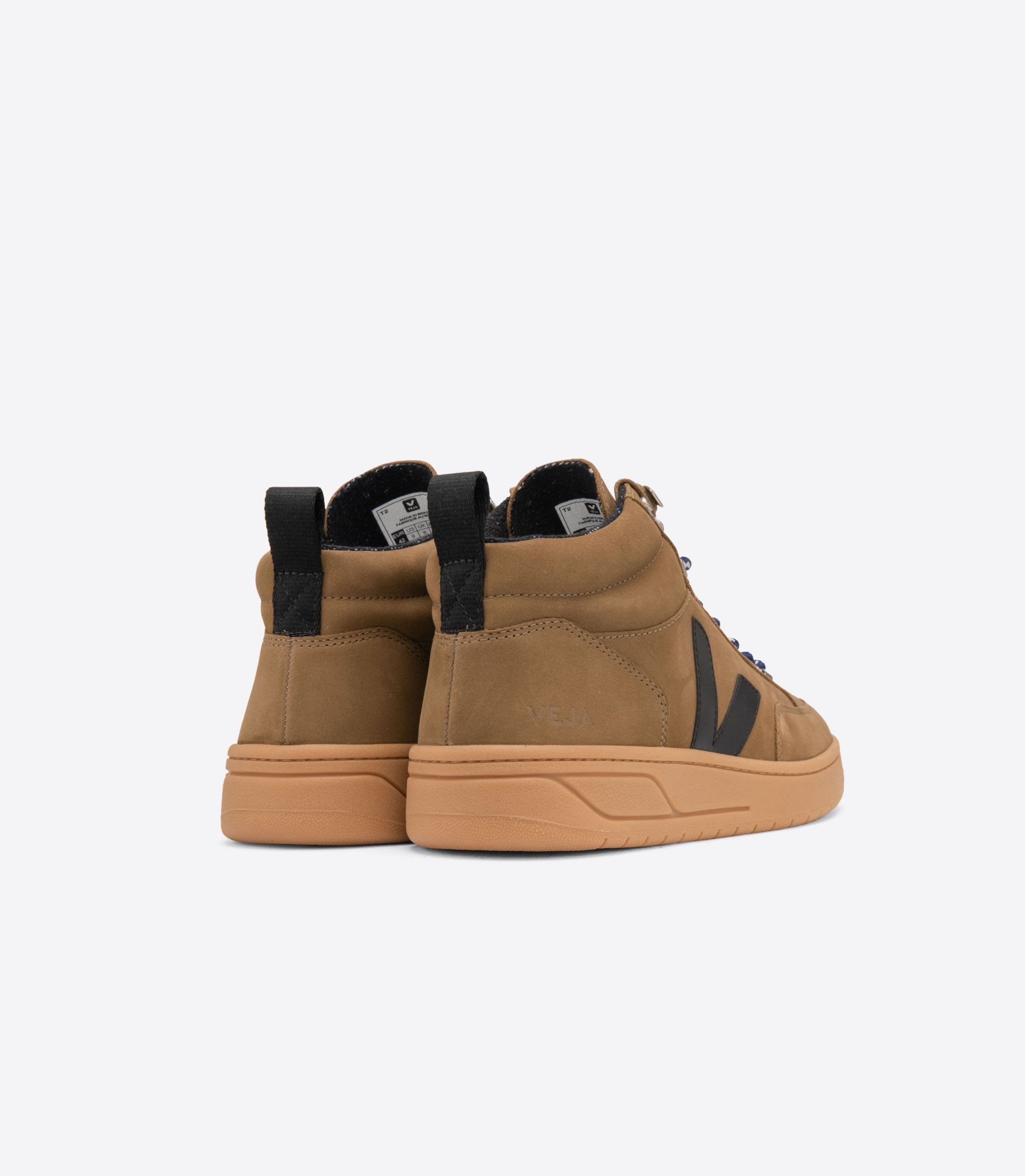 Veja Roraima Nubuck Men's Sneakers Brown Black | VJ19374X