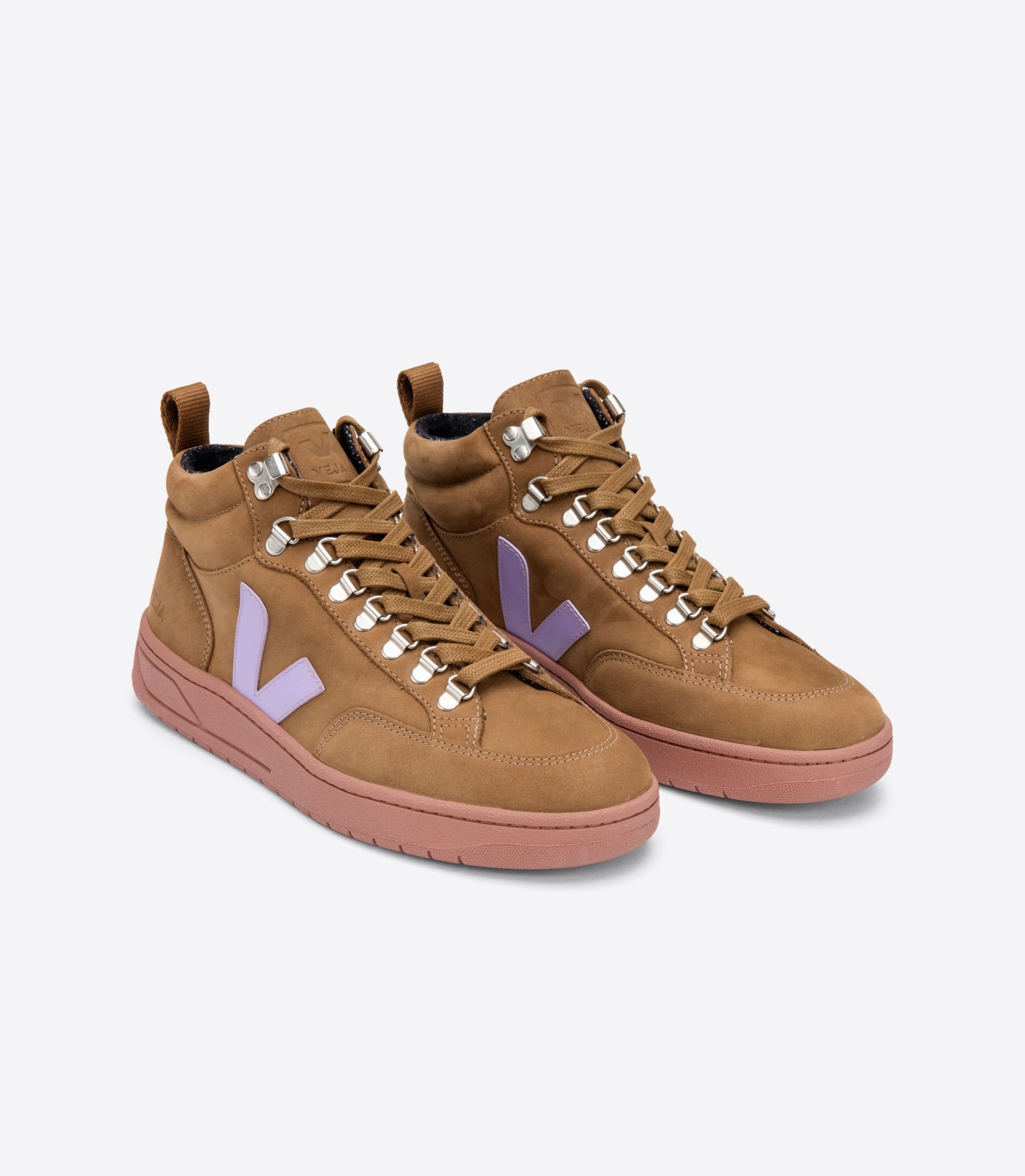 Veja Roraima Nubuck Men's Sneakers Brown Orange | VJ43052V