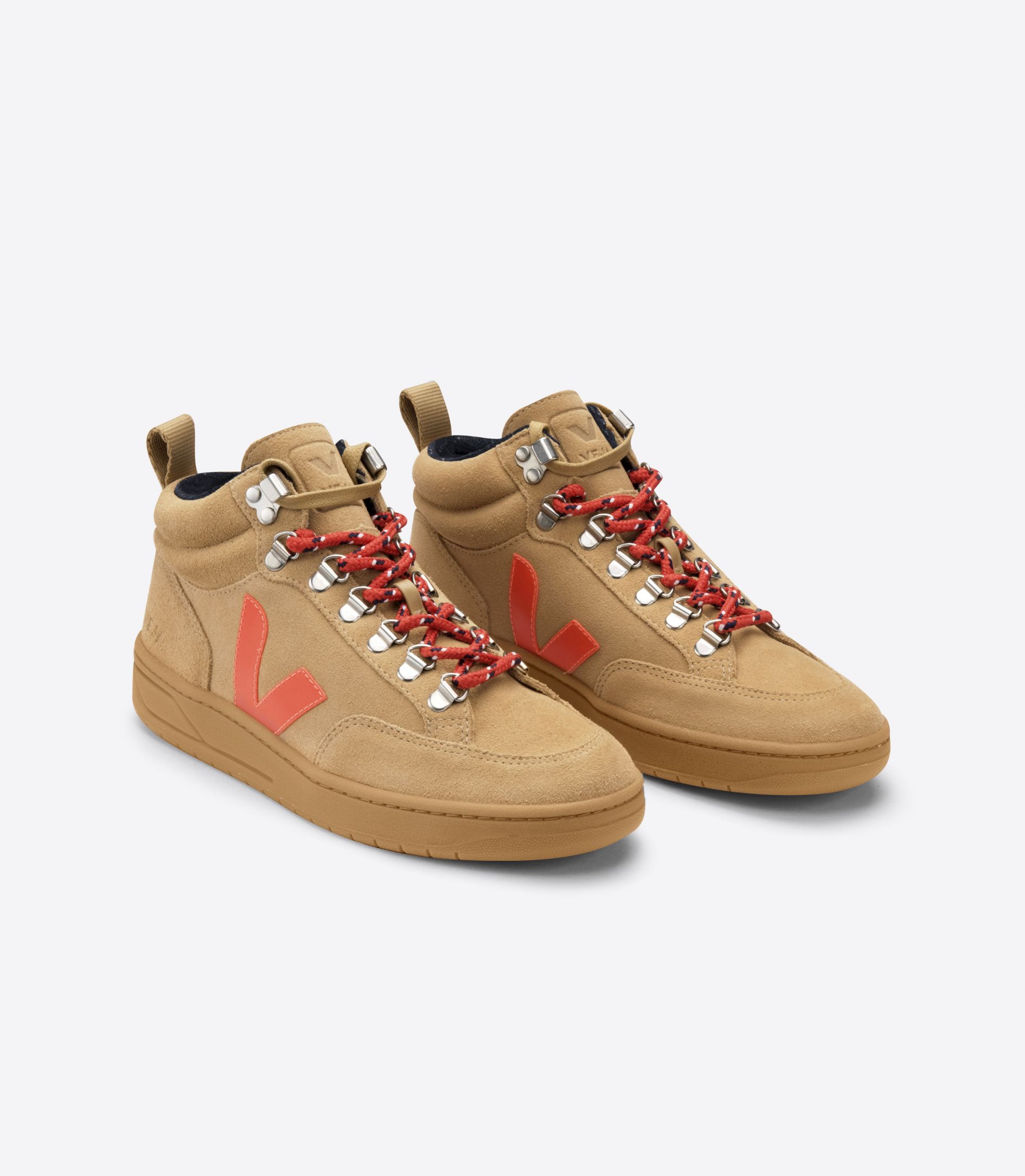 Veja Roraima Suede Men's Sneakers Orange | VJ45179F