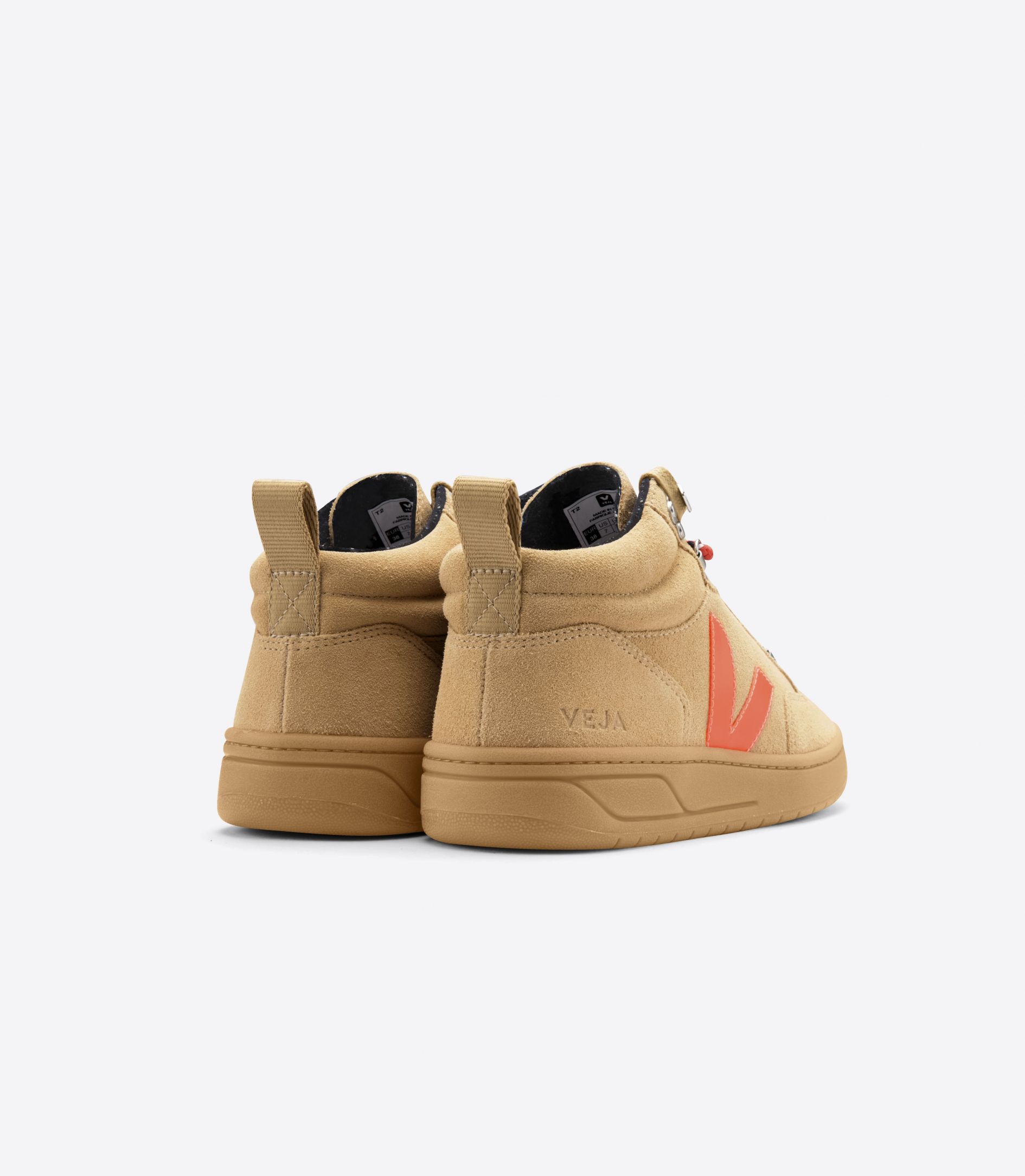 Veja Roraima Suede Men's Sneakers Orange | VJ45179F