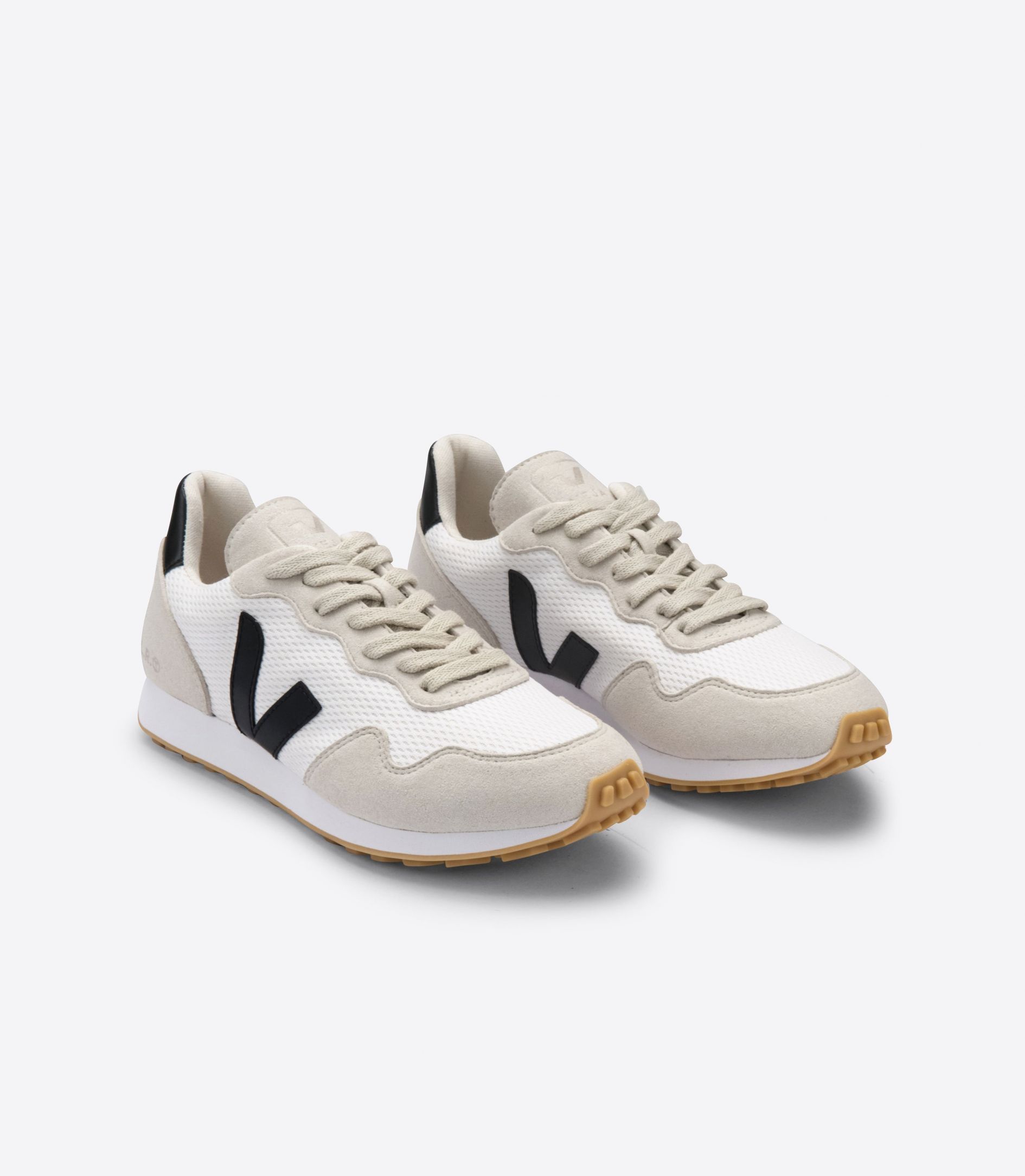 Veja Sdu Rec Alveomesh Women's Sneakers White Black Beige | VJ39721S