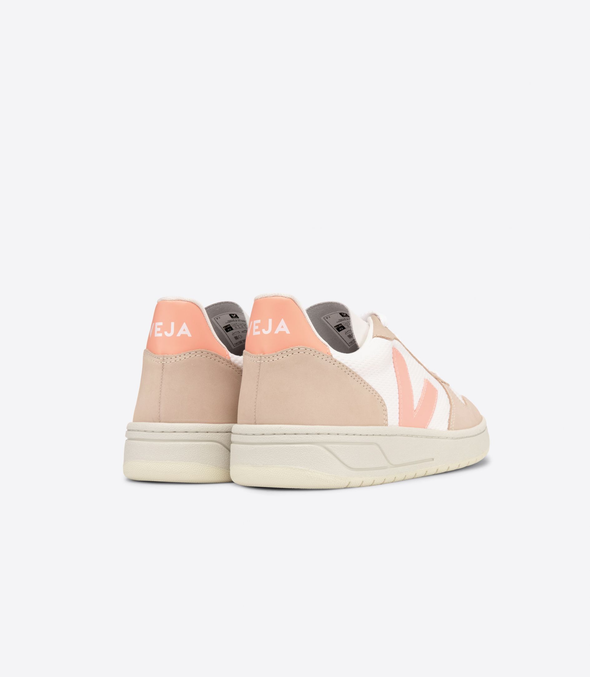 Veja V-10 Alveomesh Women's Sneakers White | VJ10387P