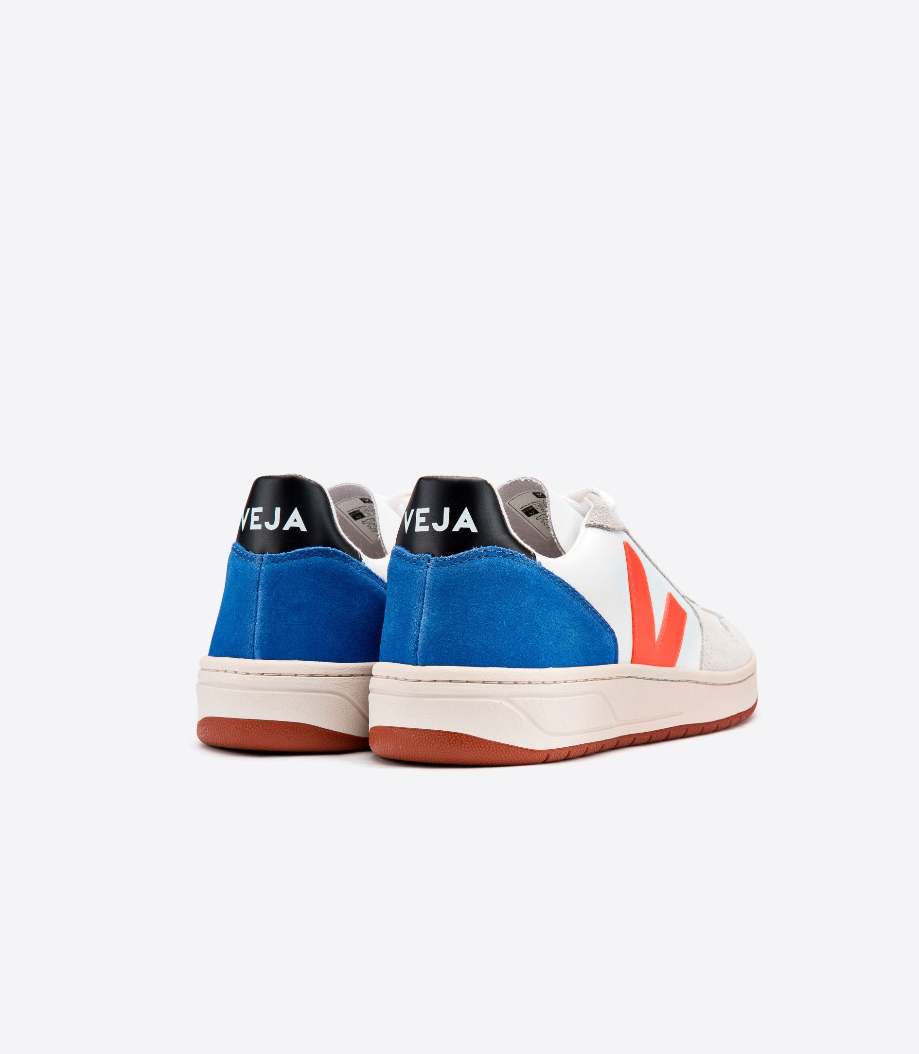 Veja V-10 Bastille Leather Men's Sneakers Rose | VJ79306Y