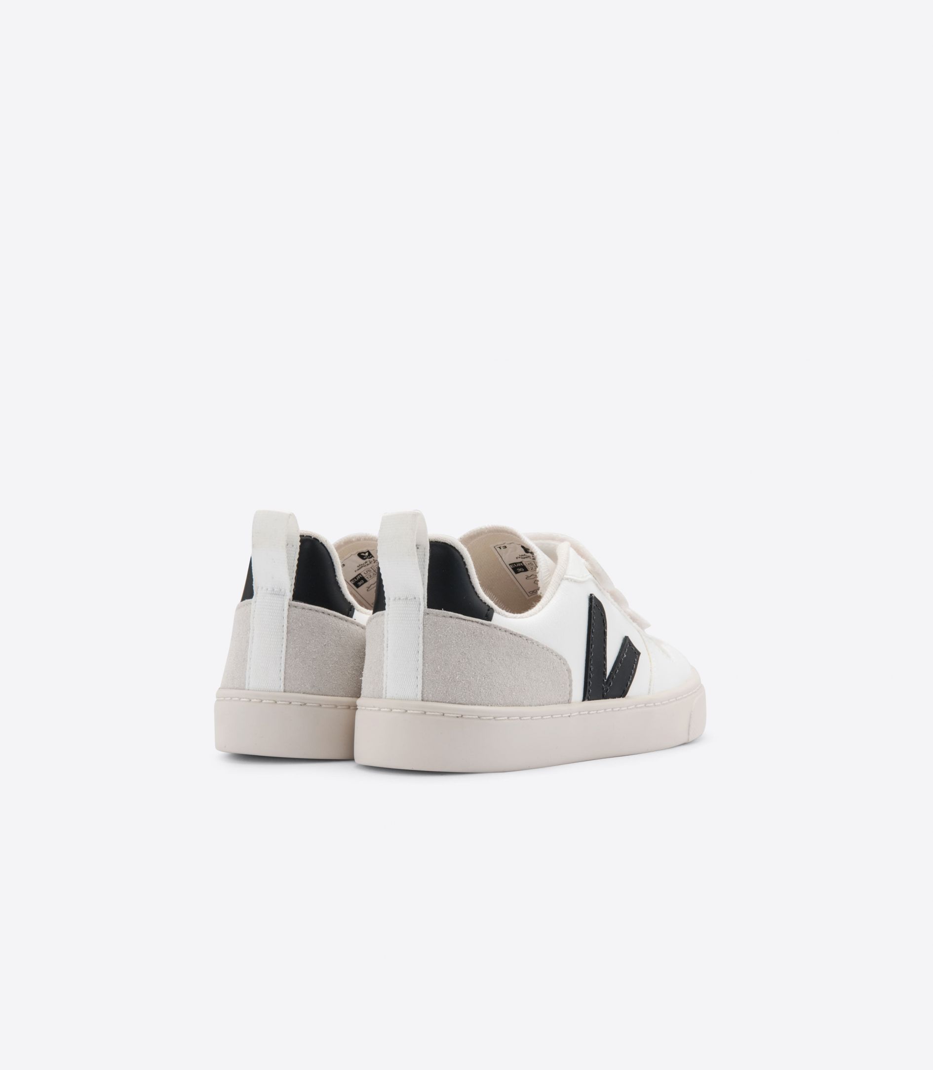 Veja V-10 Cwl Kids' Sneakers White Black | VJ46012E