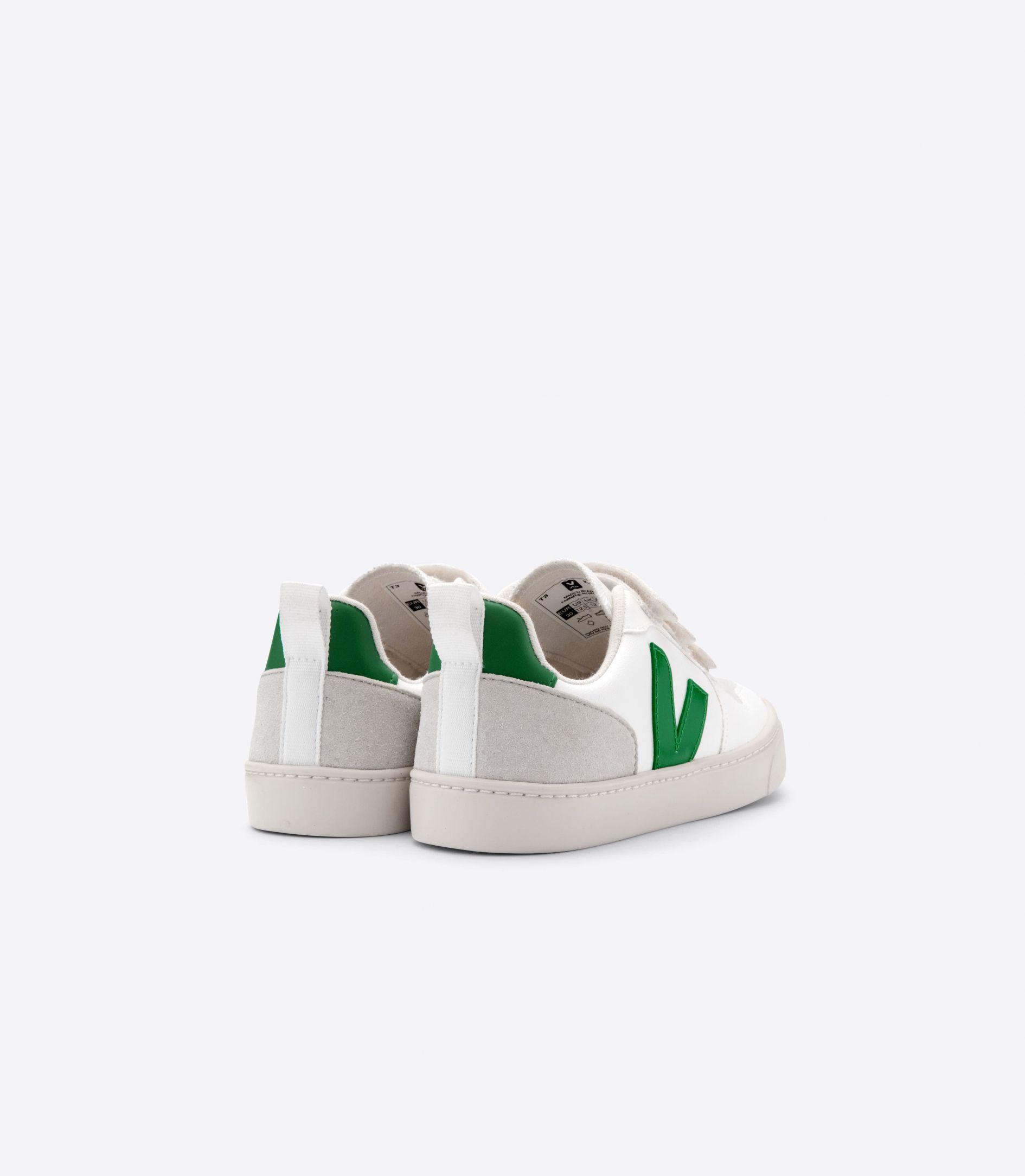 Veja V-10 Cwl Kids' Sneakers White Green | VJ87945A