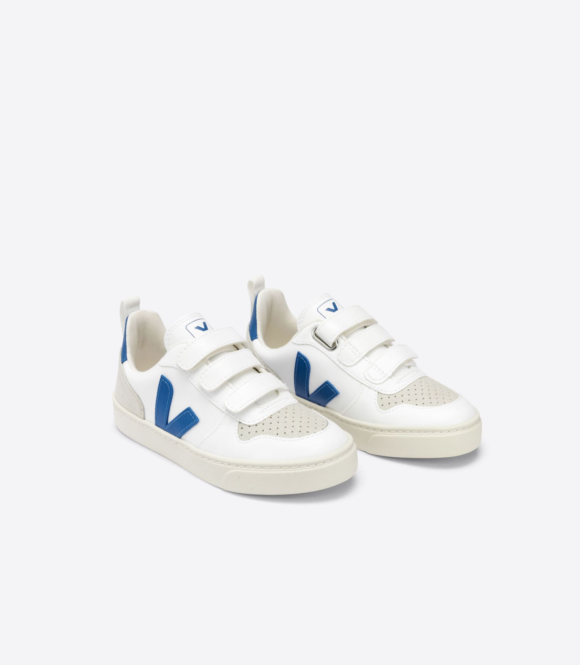 Veja V-10 Cwl Kids' Sneakers White Indigo | VJ08563A