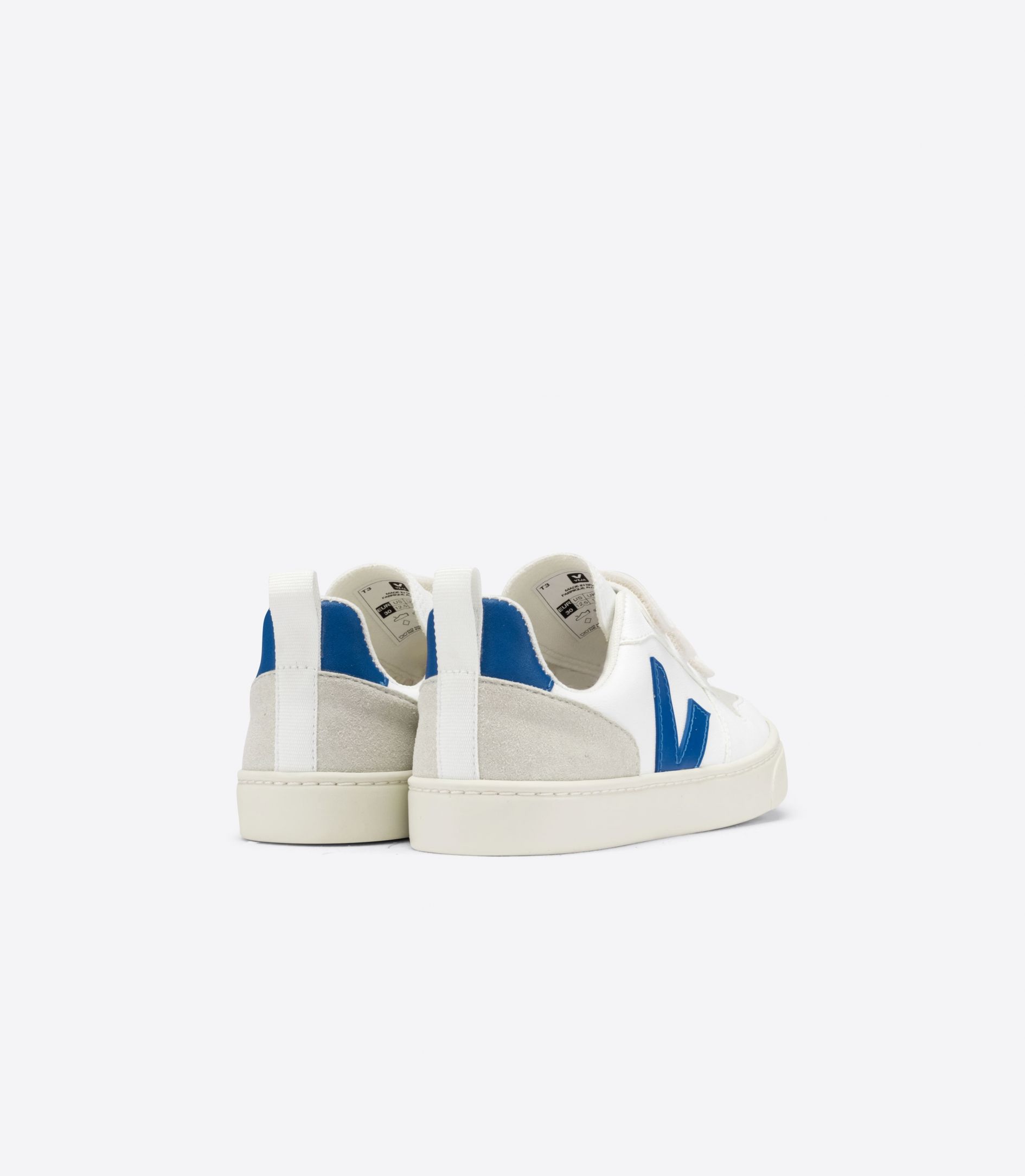 Veja V-10 Cwl Kids' Sneakers White Indigo | VJ08563A