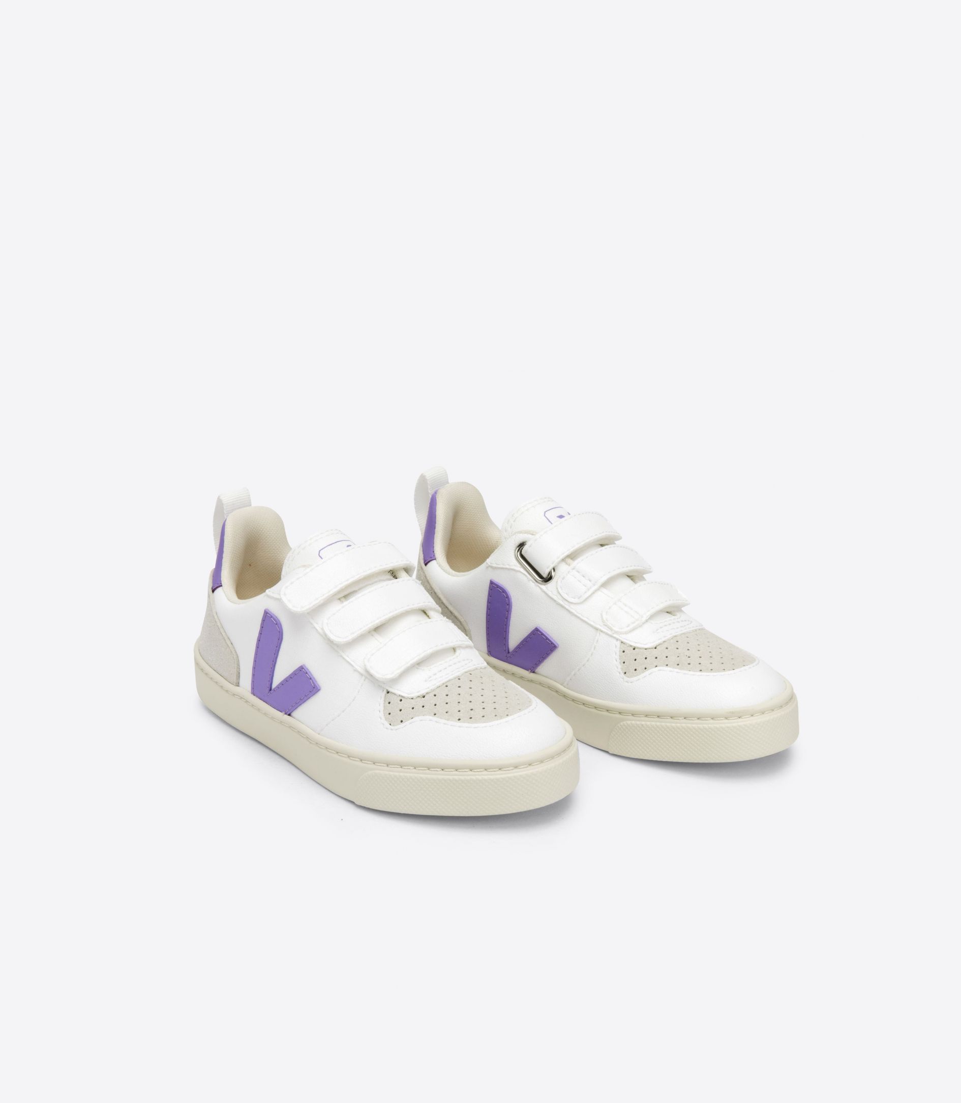 Veja V-10 Cwl Kids' Sneakers White Orange | VJ25693C