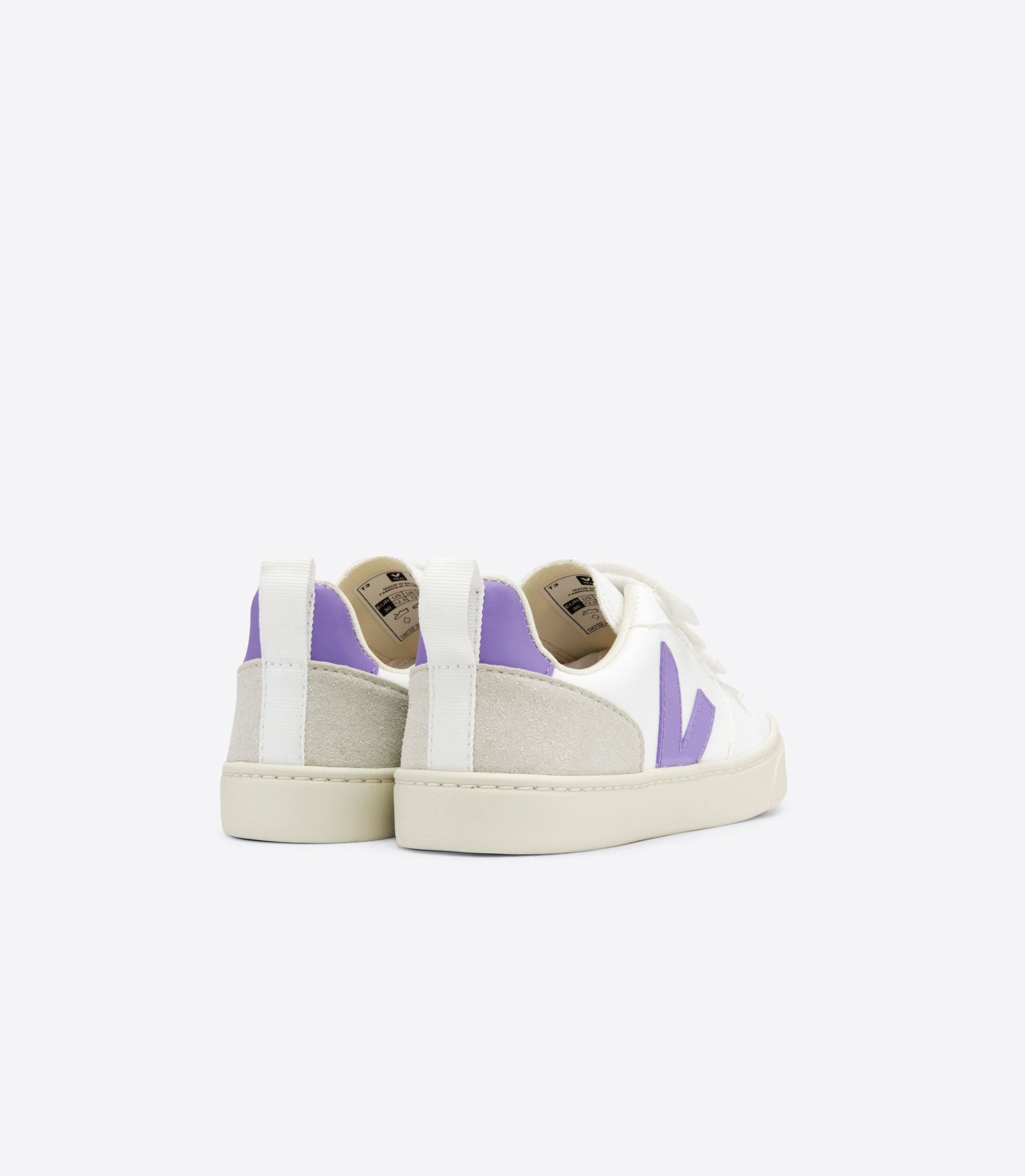 Veja V-10 Cwl Kids' Sneakers White Orange | VJ25693C