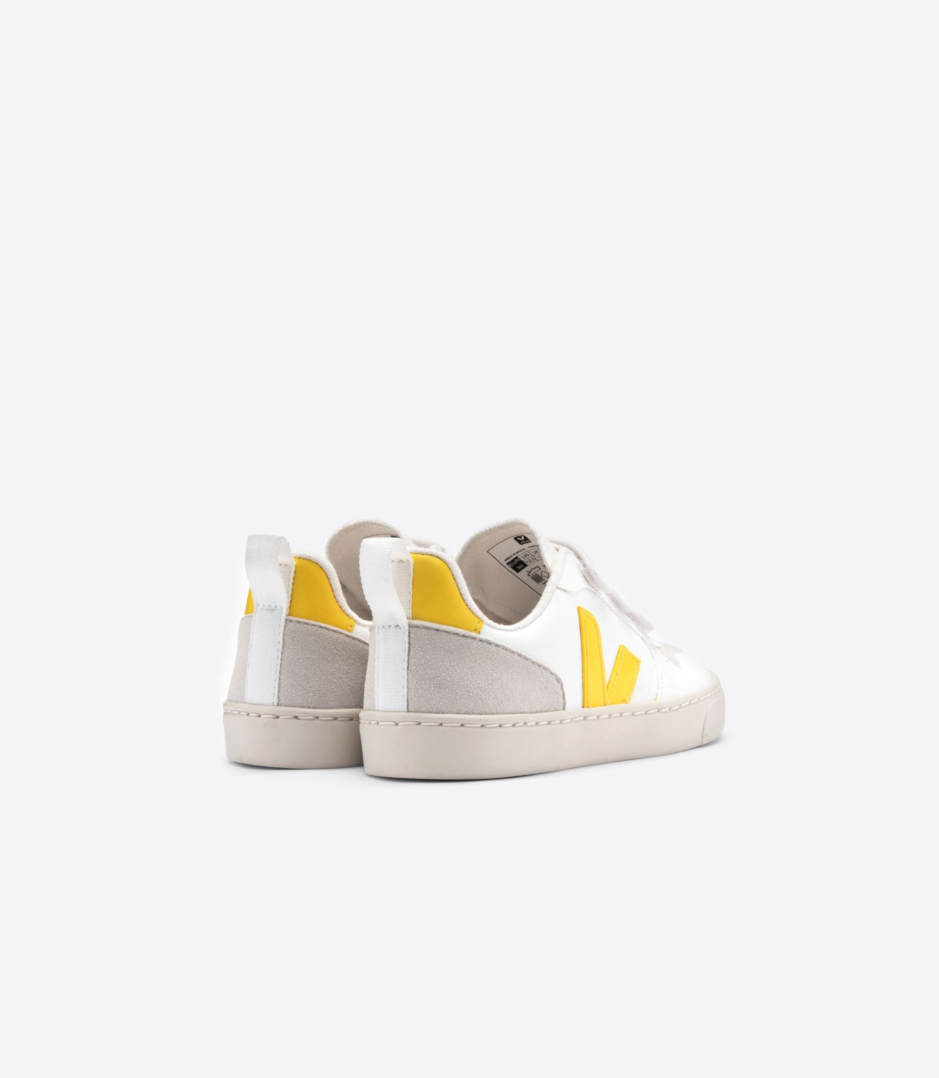 Veja V-10 Cwl Kids' Sneakers White Yellow | VJ93658R