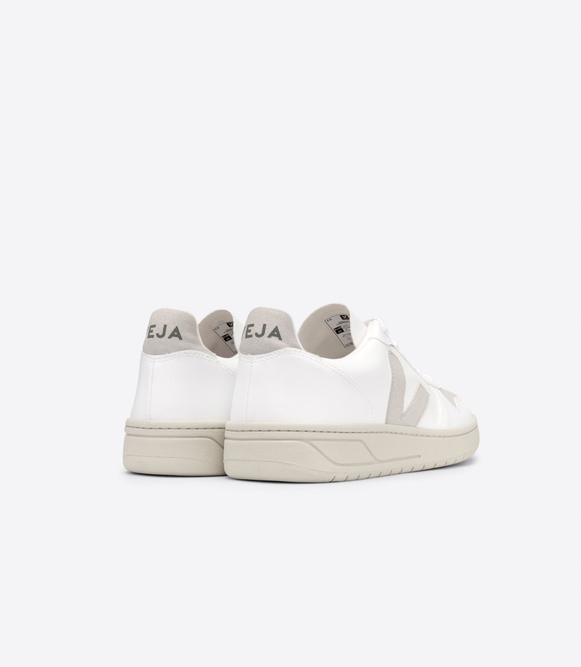 Veja V-10 Cwl Men's Sneakers White Beige | VJ16280Z