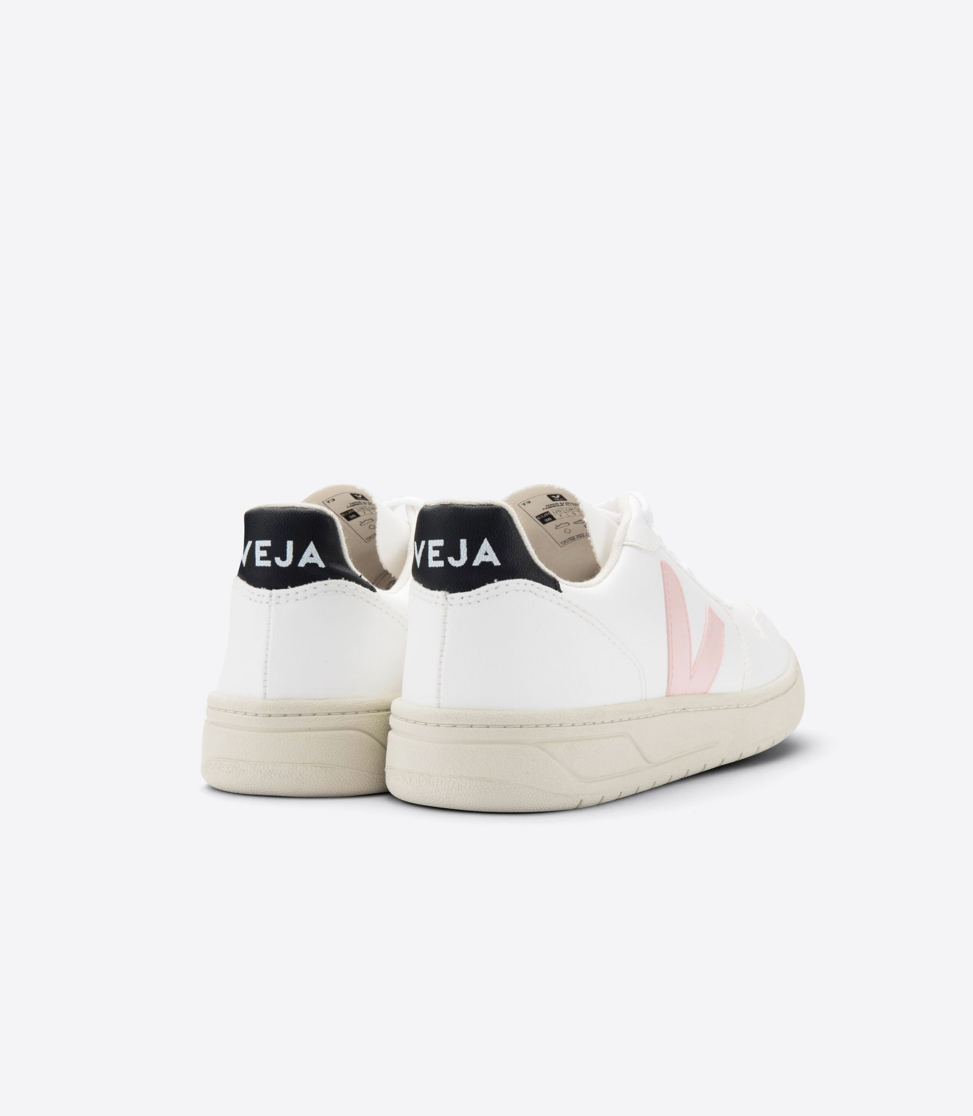 Veja V-10 Cwl Women's Sneakers White Black | VJ15407C