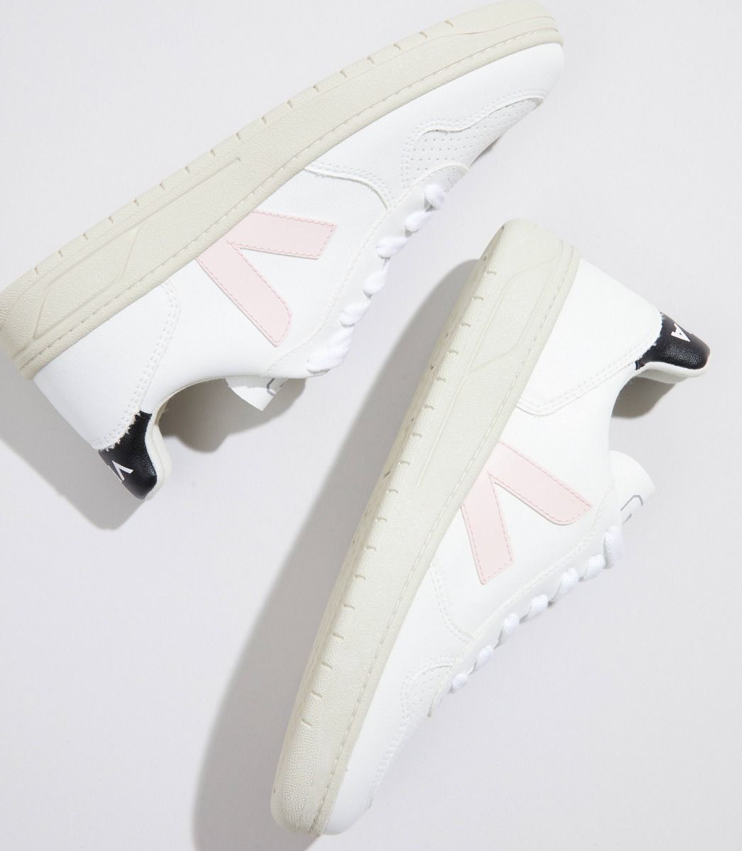 Veja V-10 Cwl Women's Sneakers White Black | VJ15407C