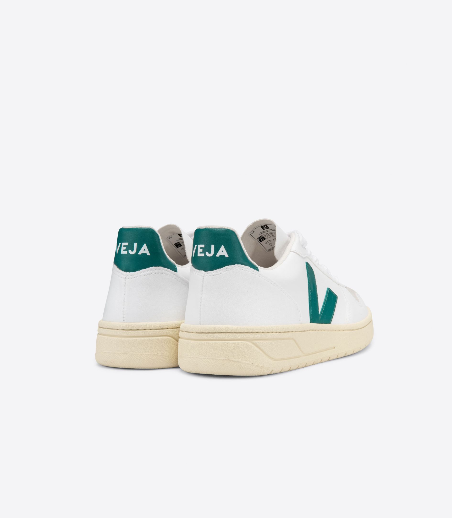 Veja V-10 Cwl Women's Sneakers White Brown | VJ13280T