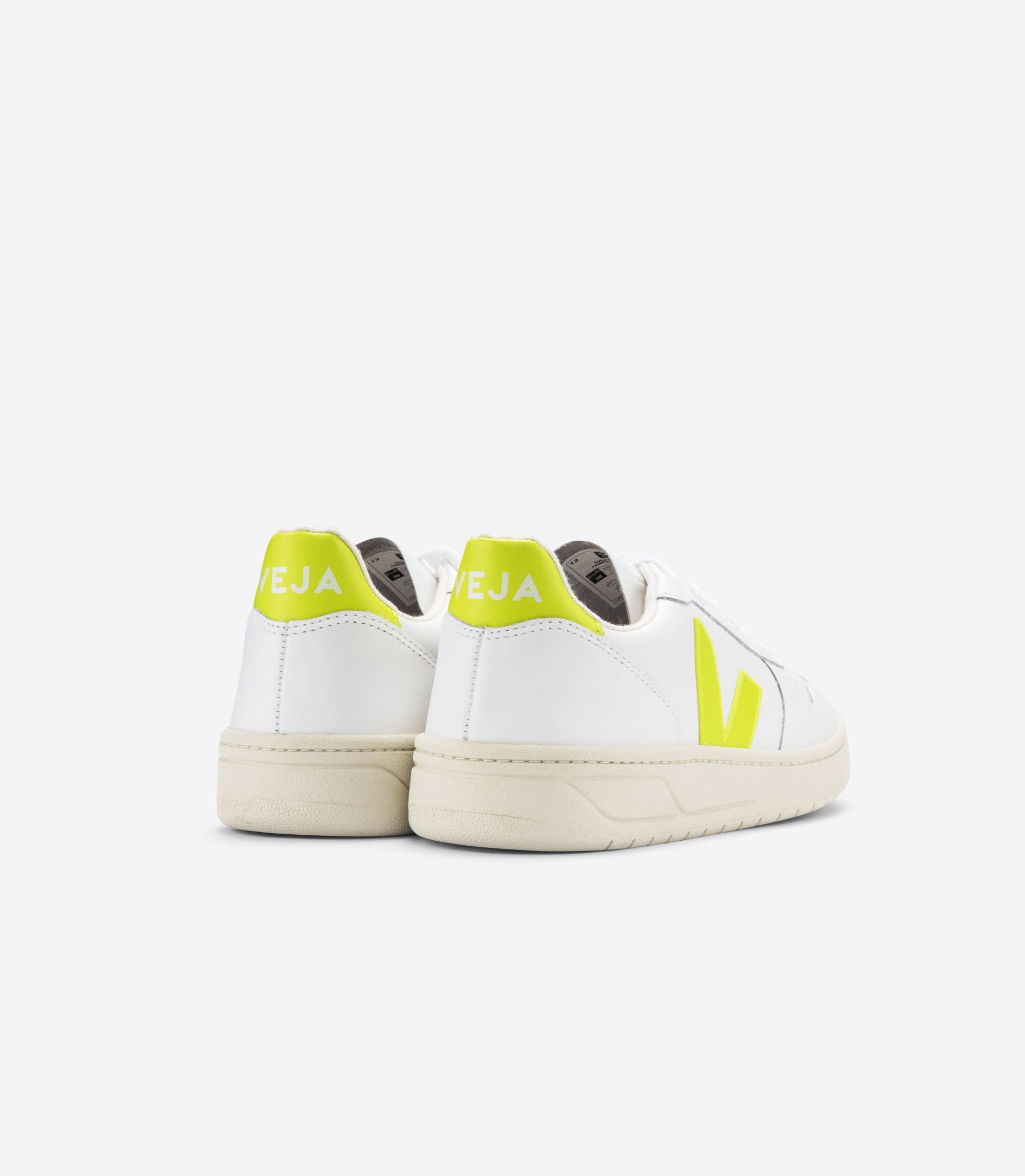 Veja V-10 Leather Women's Sneakers White | VJ60853W