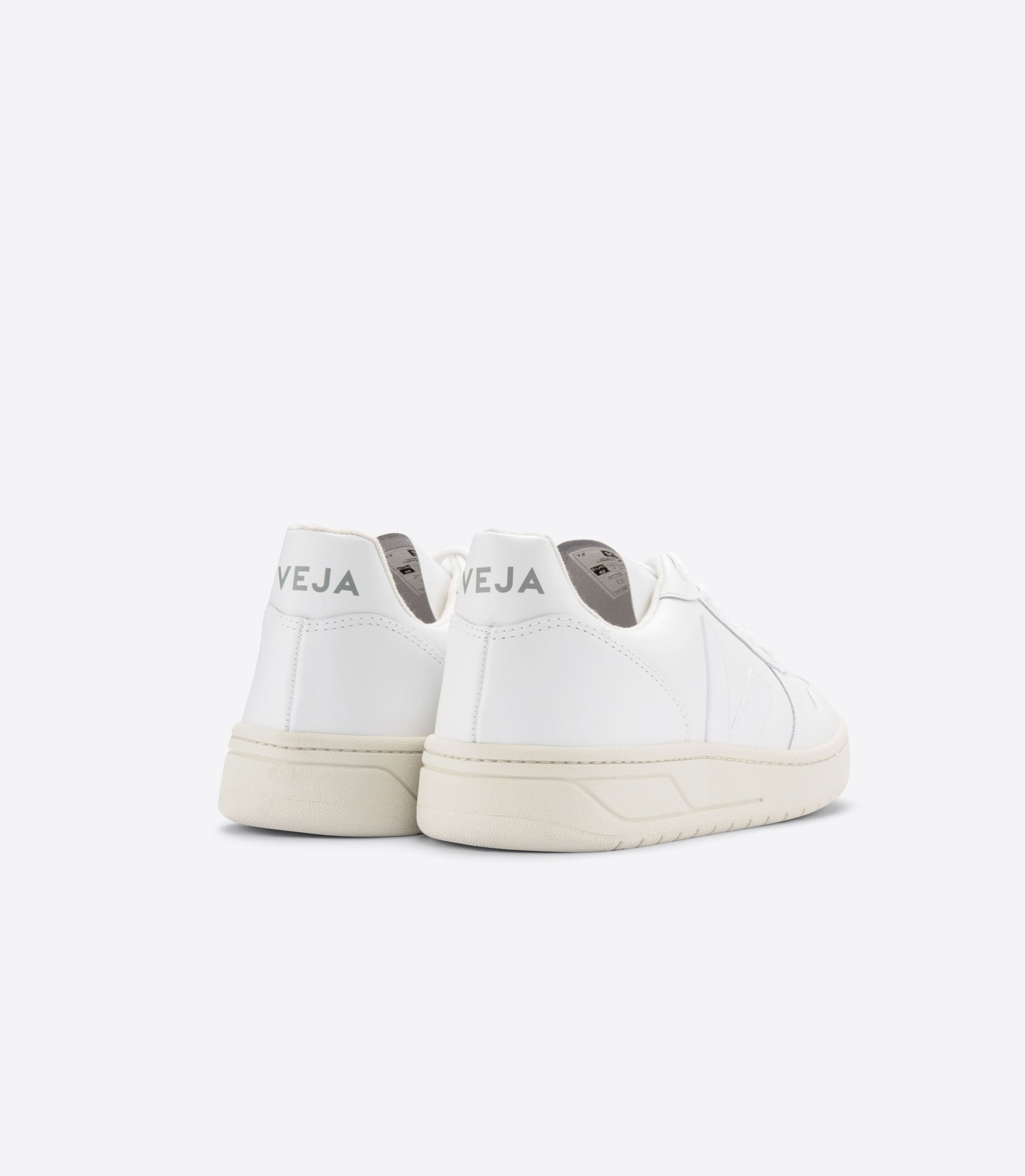 Veja V-10 Leather Women's Sneakers White | VJ87502J