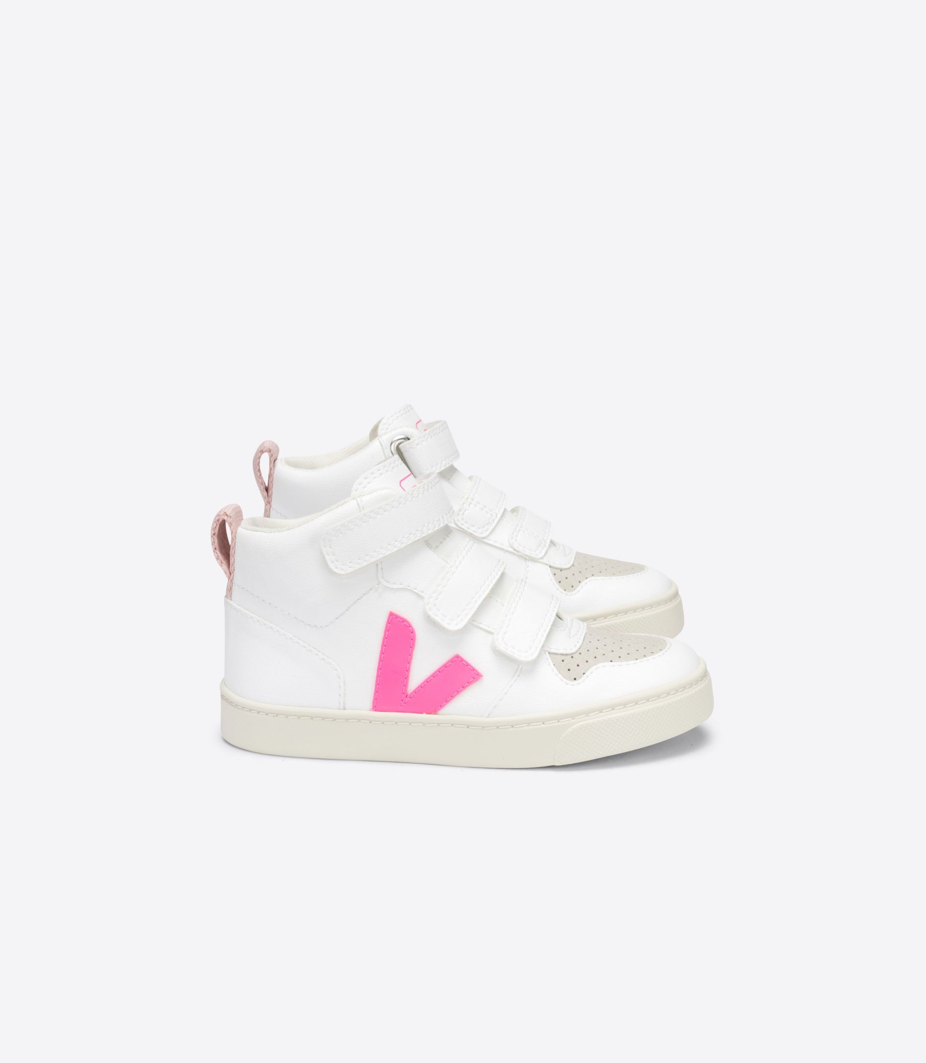 Veja V-10 Mid Cwl Kids\' Sneakers White | VJ72045E