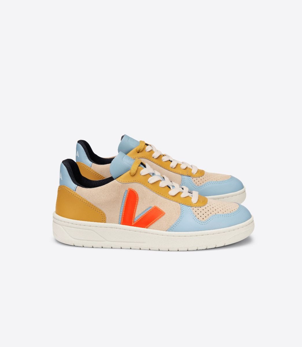 Veja V-10 Suede Veja X Make My Lemonade Women\'s Sneakers Multicolor | VJ06184P