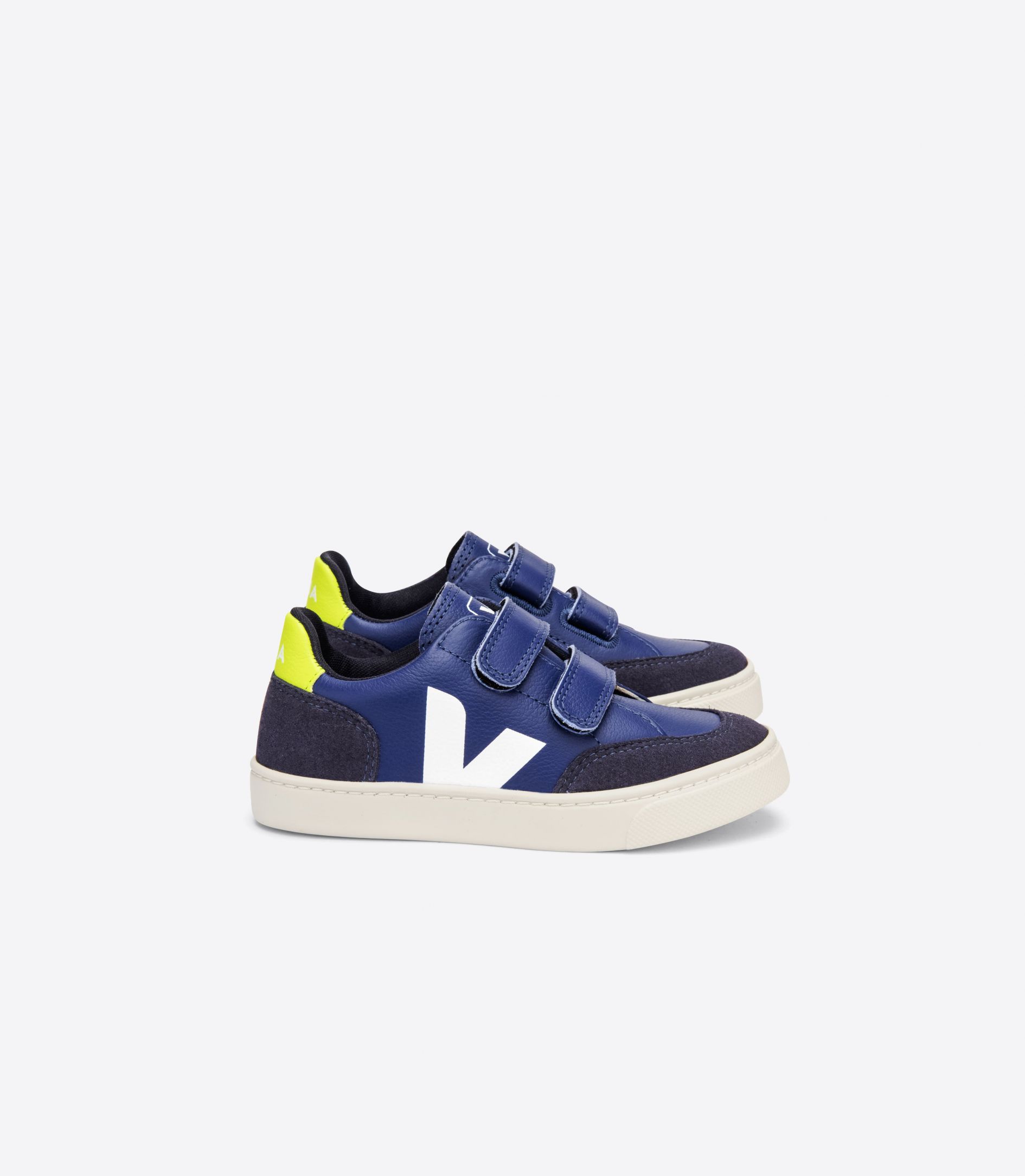 Veja V-12 Chromefree Kids\' Sneakers Blue White | VJ42168X