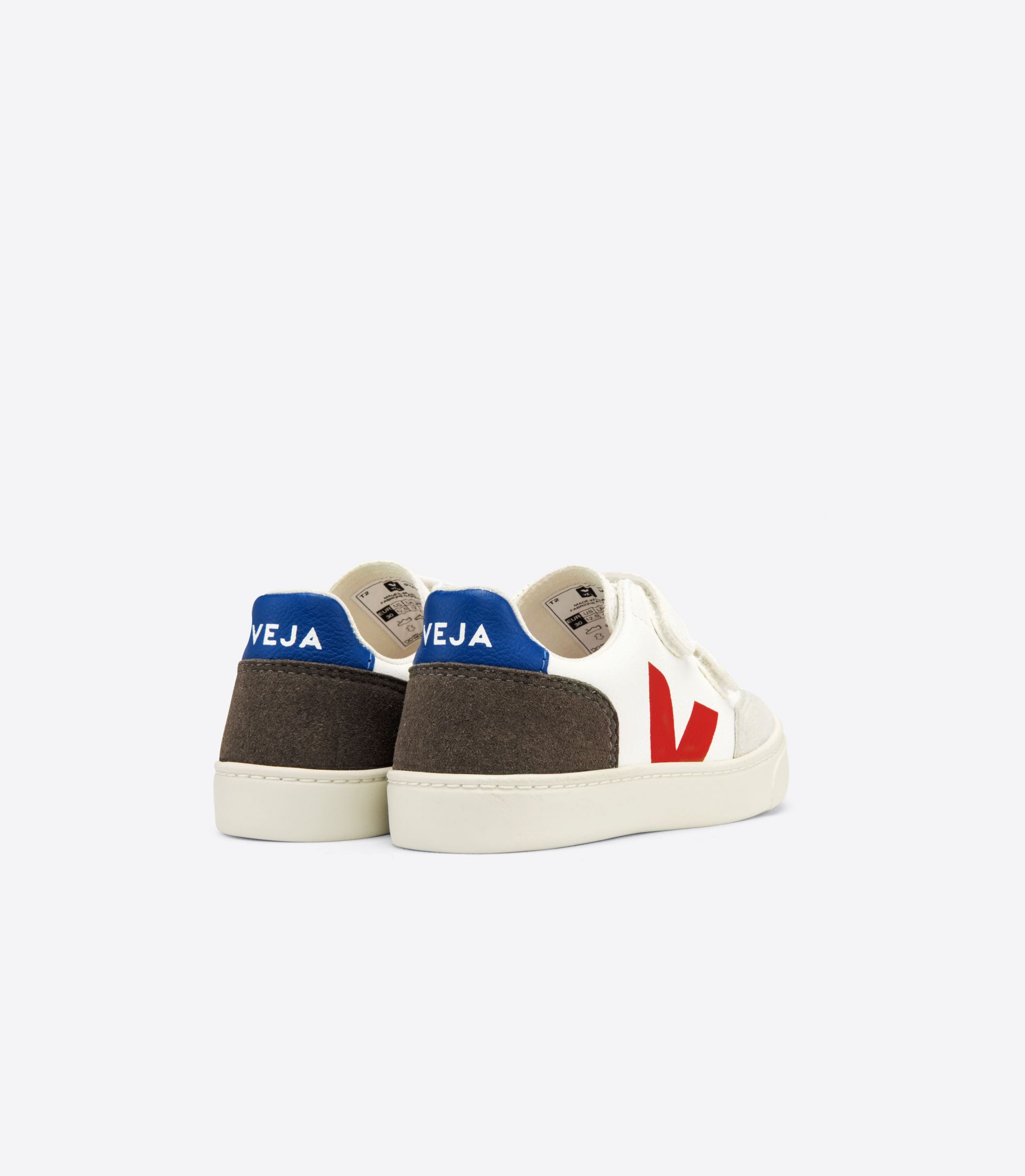 Veja V-12 Chromefree Kids' Sneakers White Multicolor | VJ92481M