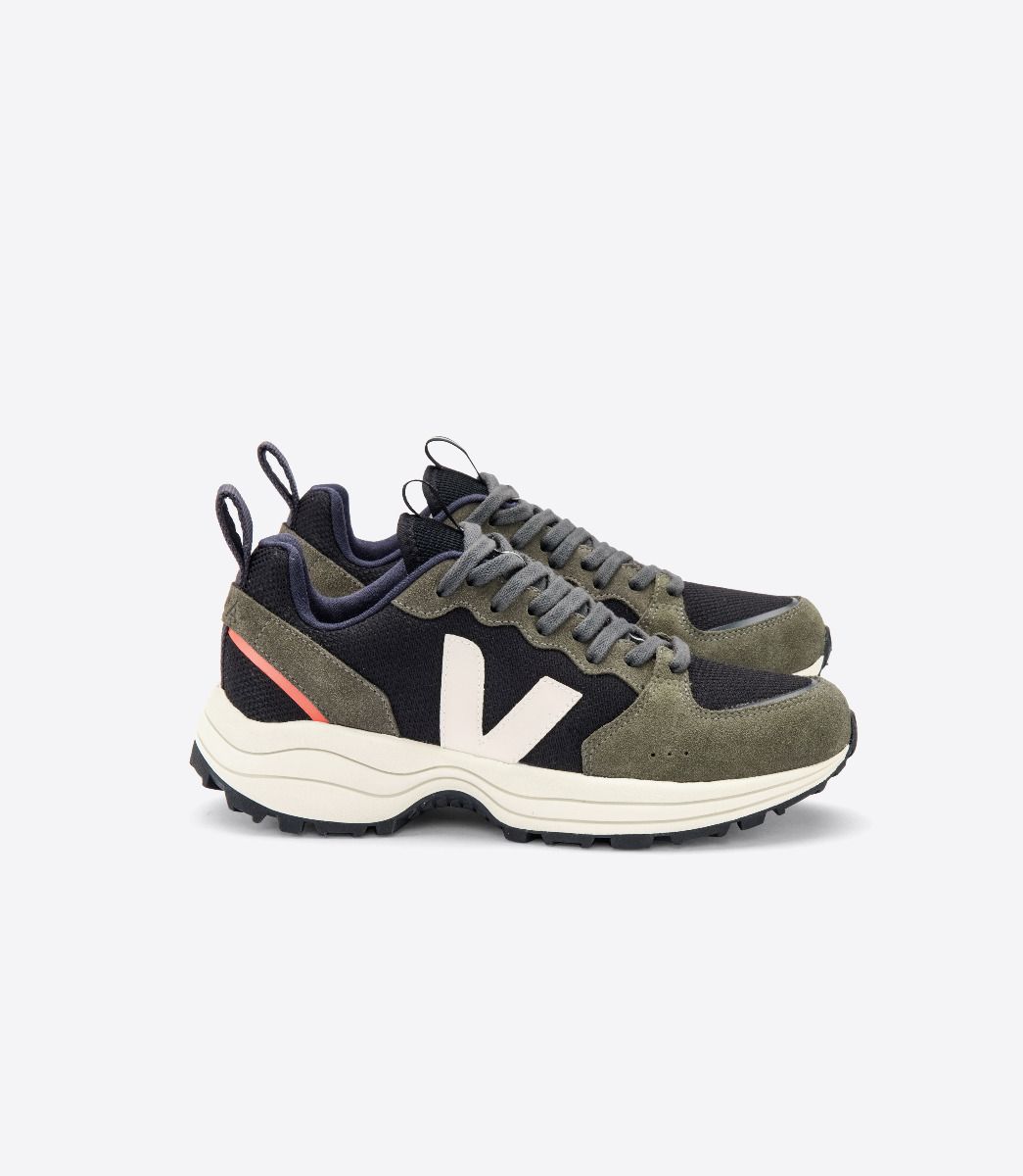 Veja Venturi Bastille B-Mesh Women\'s Sneakers Black Olive | VJ64215A