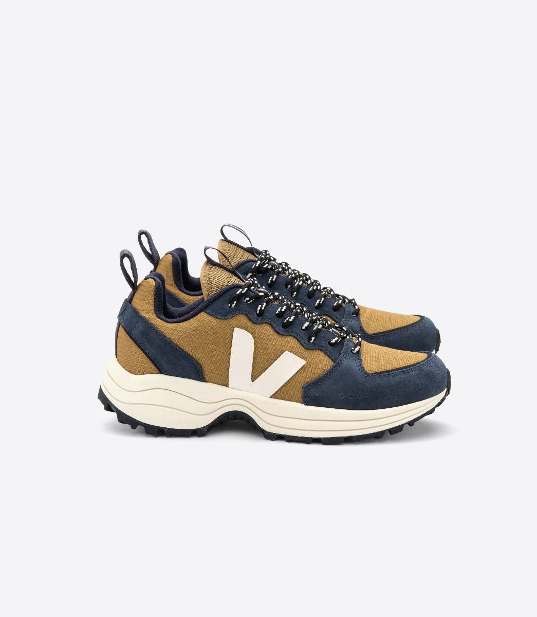 Veja Venturi Ripstop Men\'s Sneakers Brown Navy | VJ47193P