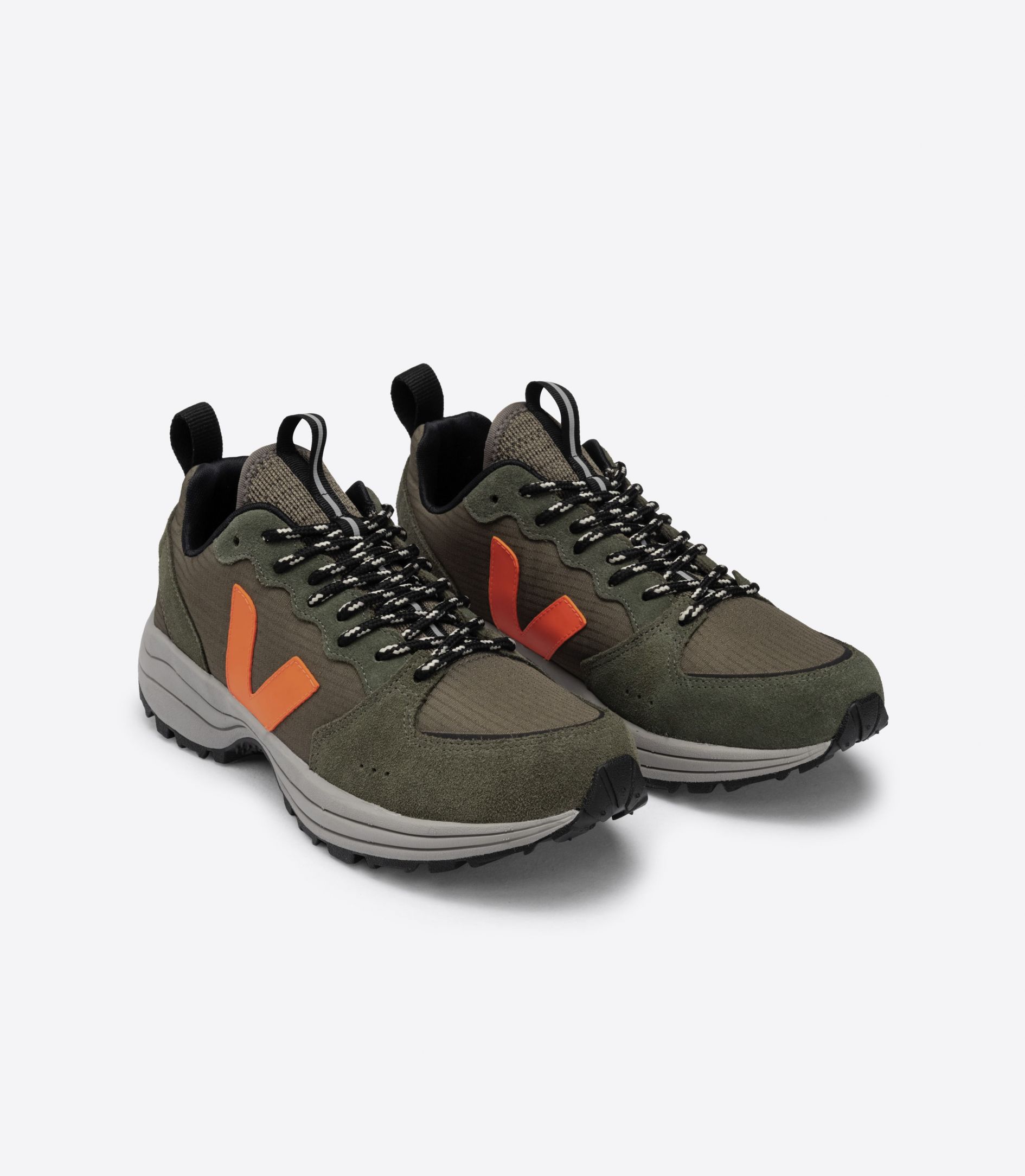 Veja Venturi Ripstop Men's Sneakers khaki Orange | VJ03182Y