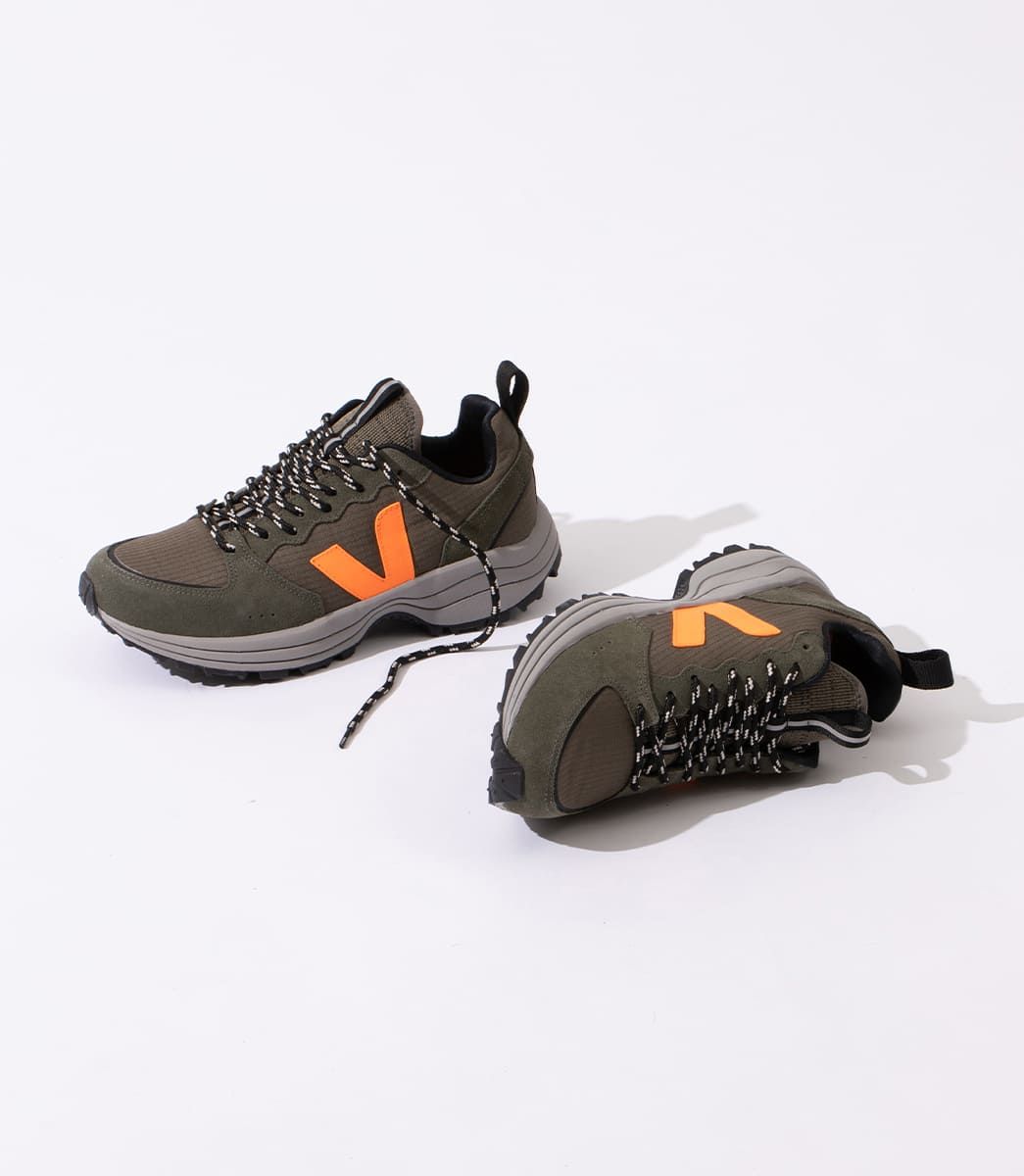 Veja Venturi Ripstop Men's Sneakers khaki Orange | VJ03182Y