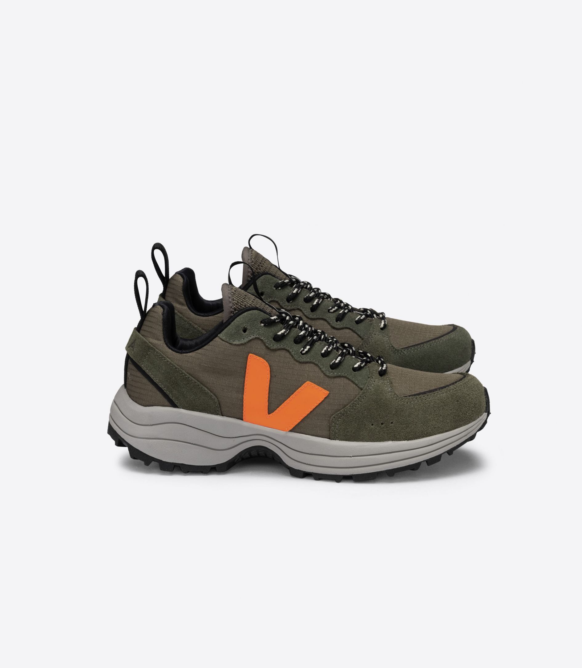 Veja Venturi Ripstop Men\'s Sneakers khaki Orange | VJ03182Y