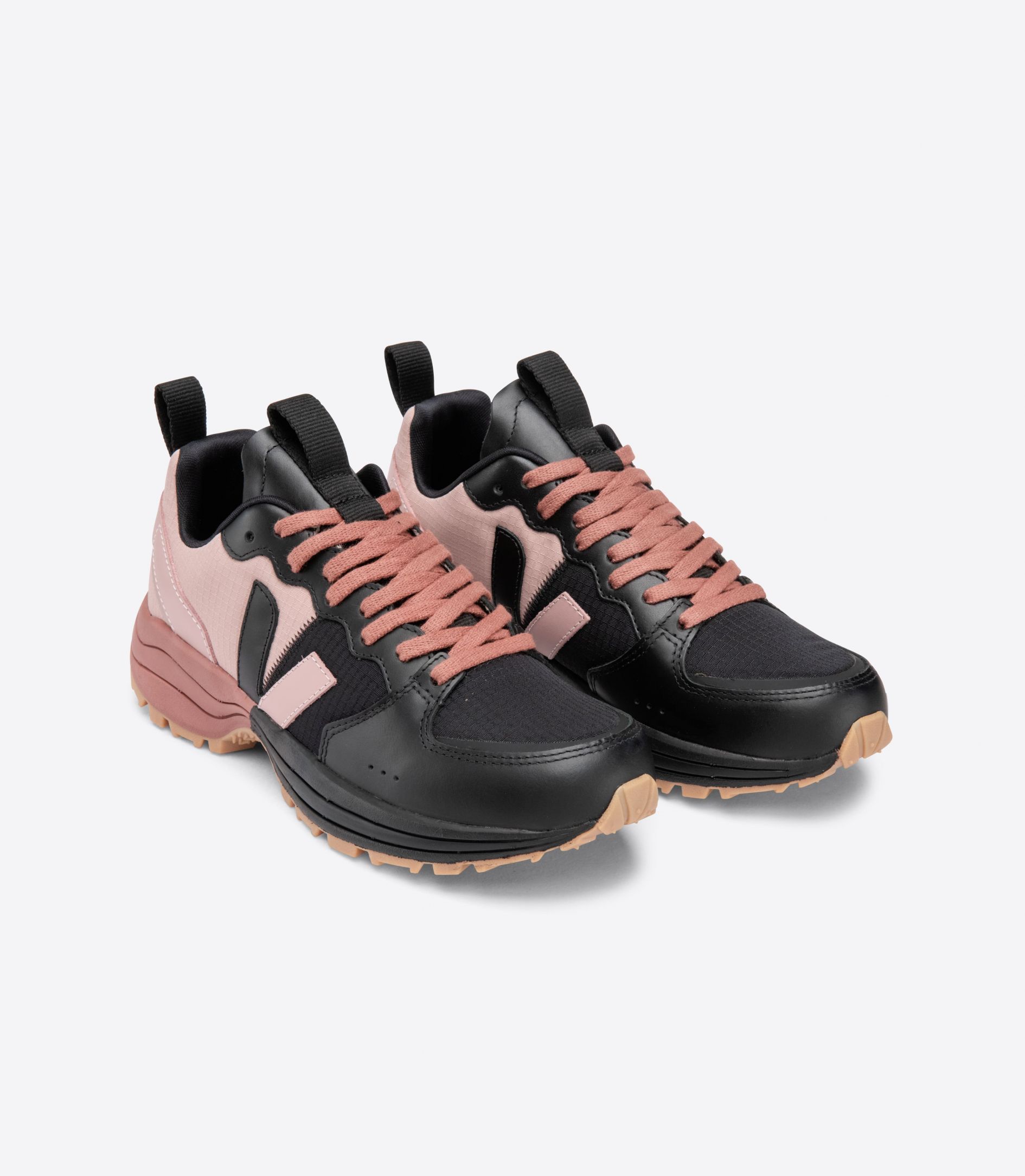 Veja Venturi Ripstop Veja X Emir Women's Sneakers Black Pink | VJ53824V