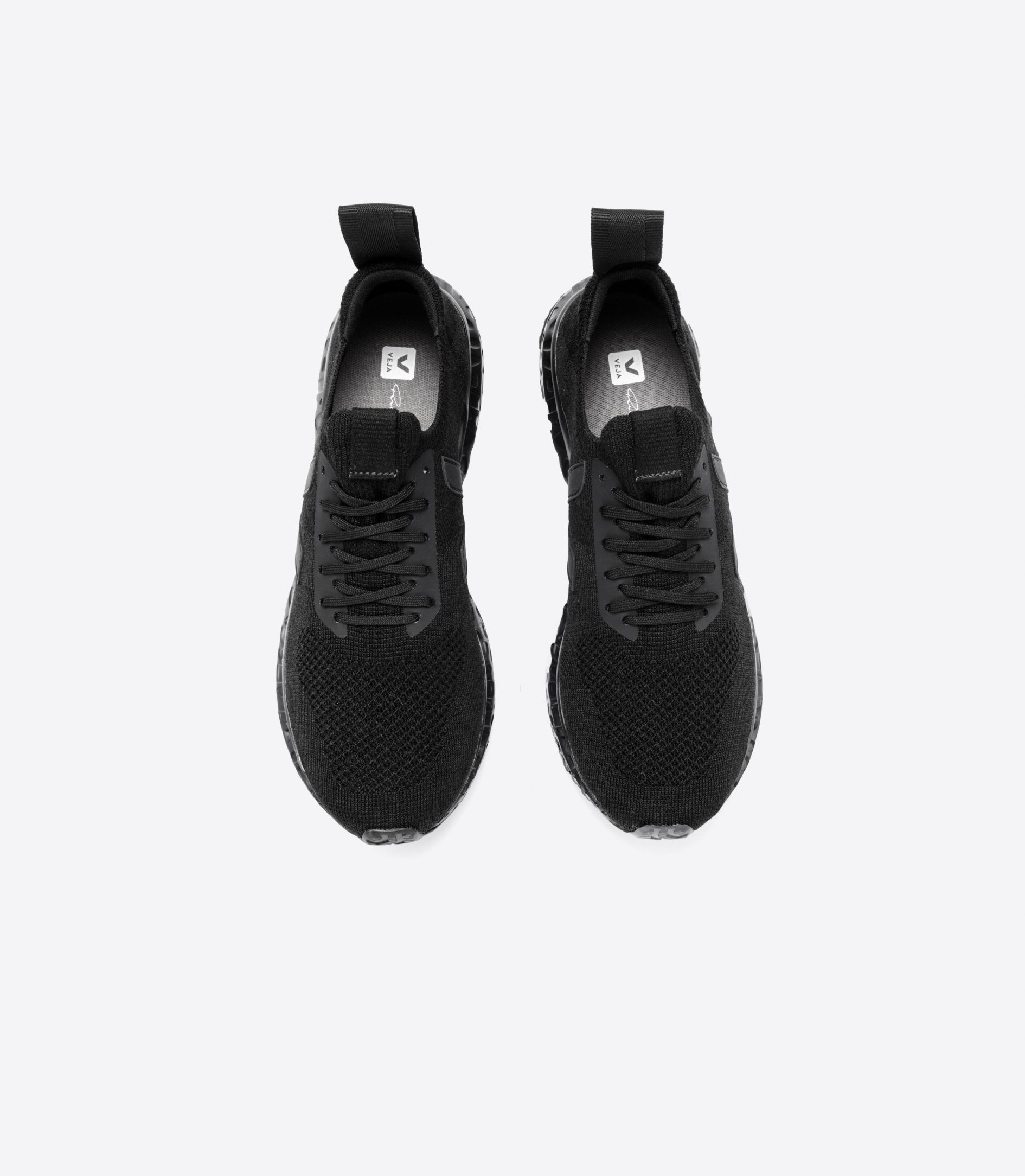 Veja Wool Knit Veja X Rick Owens Women's Sneakers Black | VJ36980H