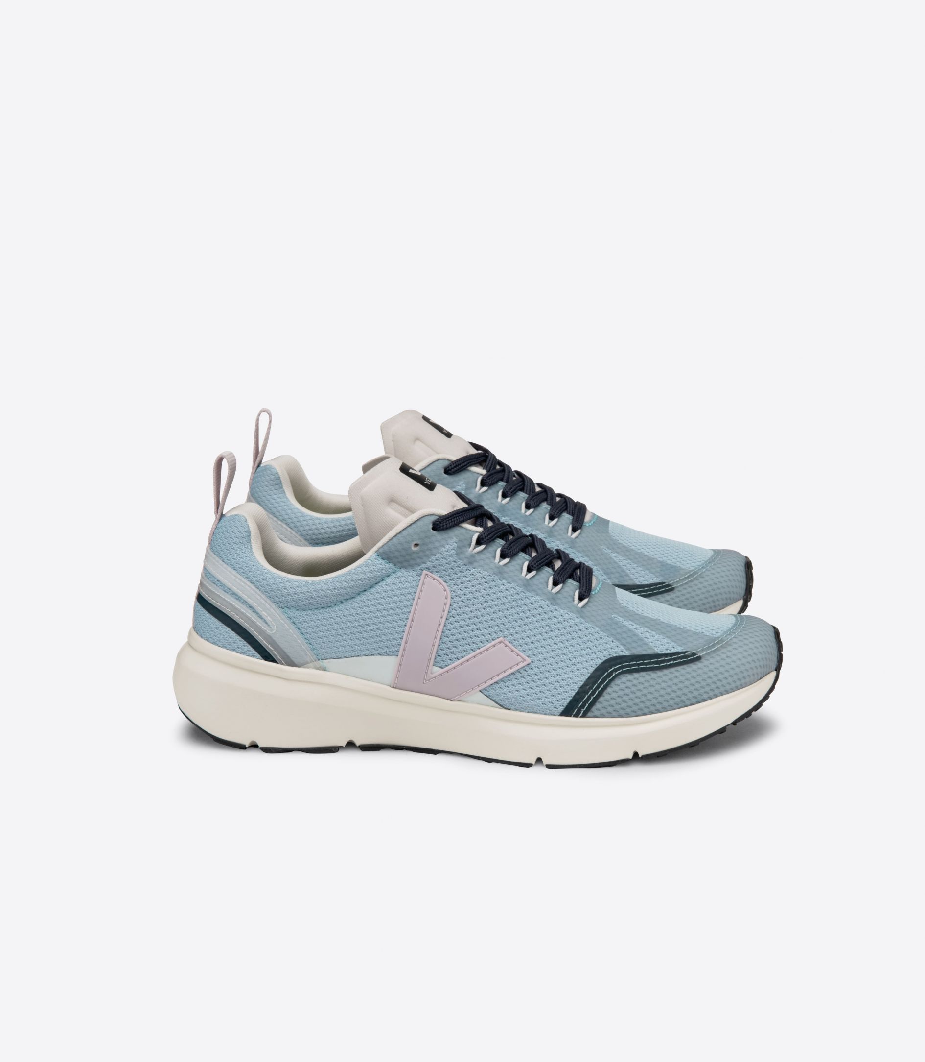 Veja Condor 2 Alveomesh Women's Running Shoes Blue Pink | VJ13098P