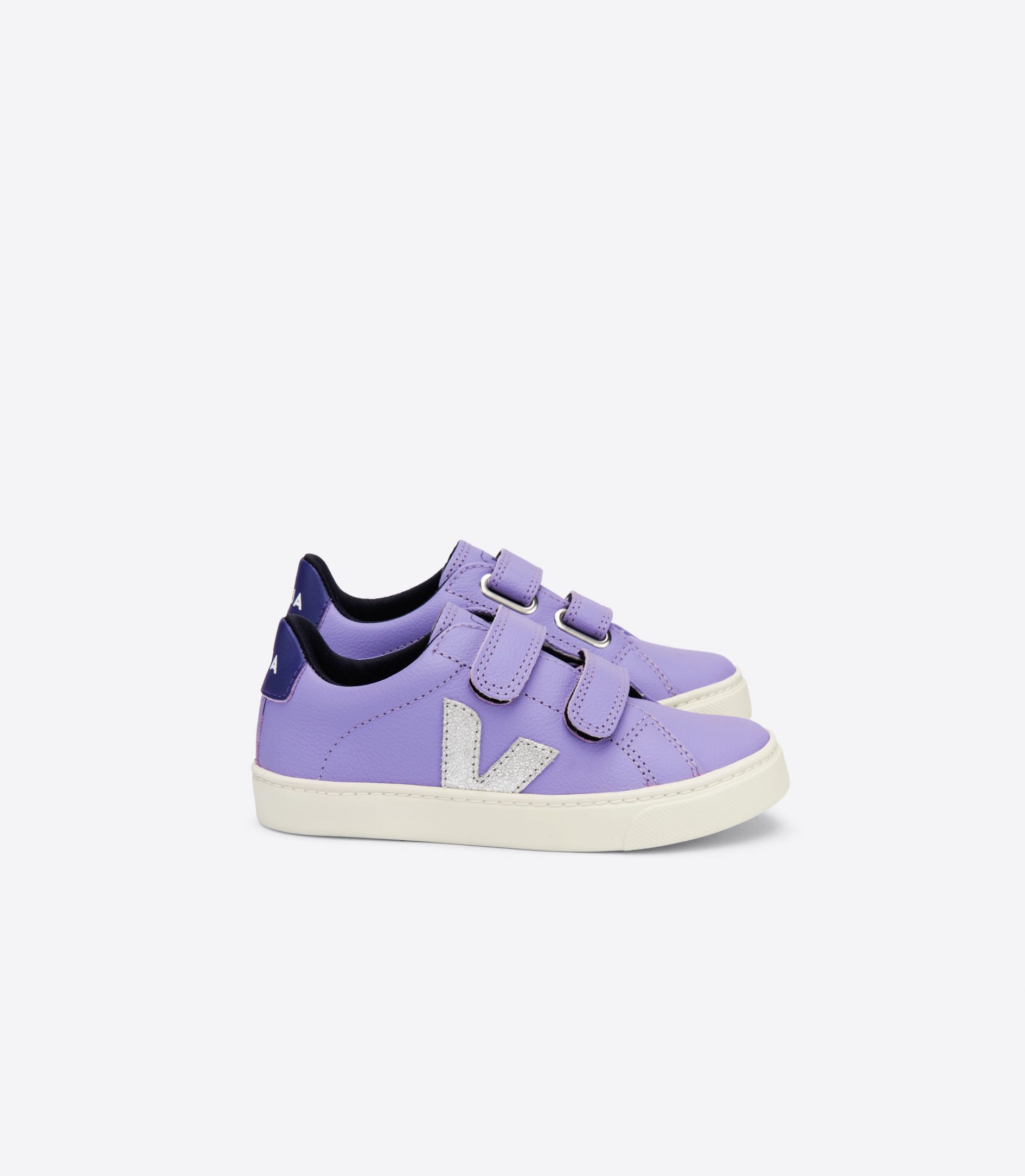 Veja Esplar Chromefree Kids' Sneakers Orange Silver Purple | VJ12846C