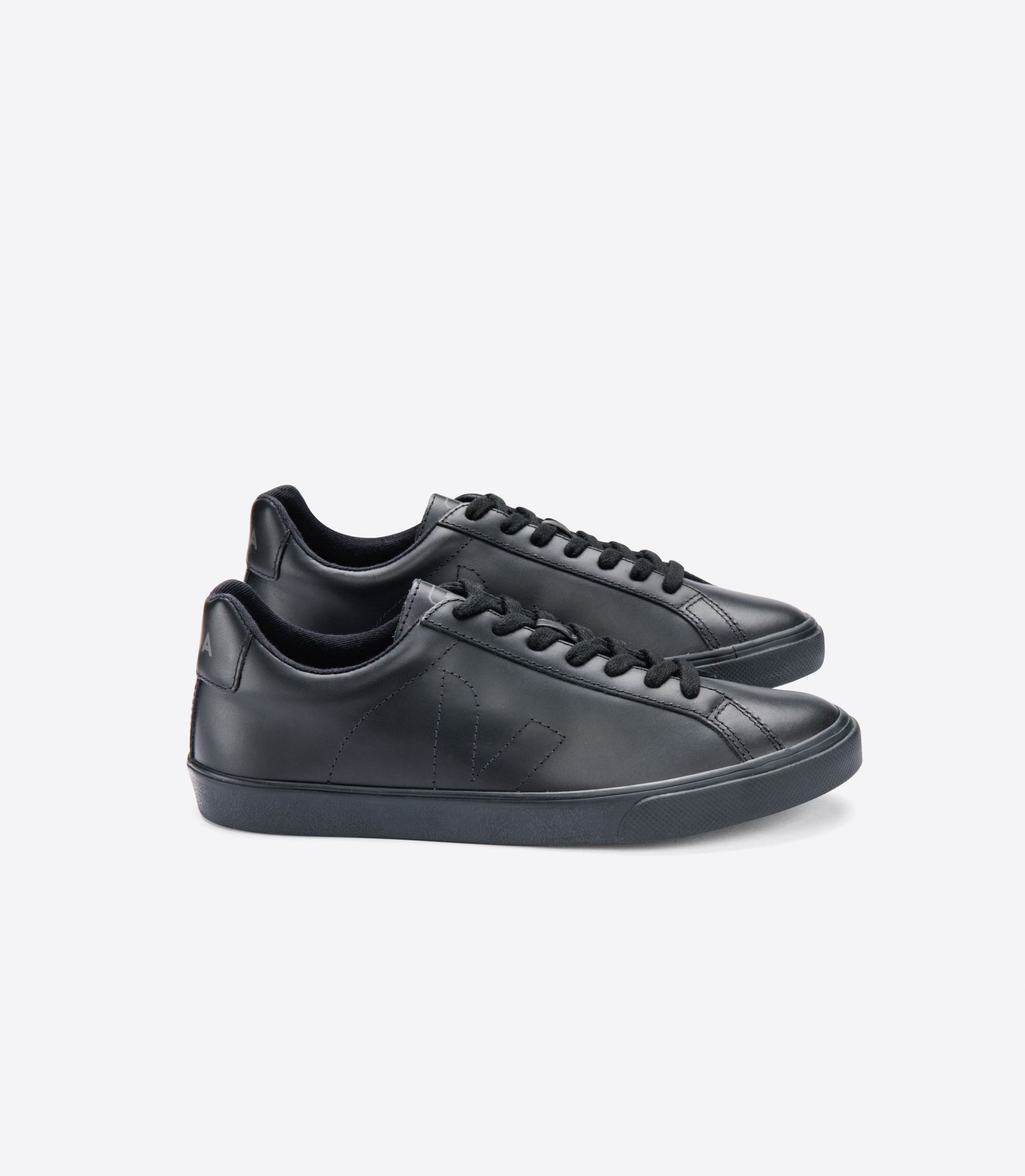 Veja Esplar Leather Women's Sneakers Black | VJ51872S