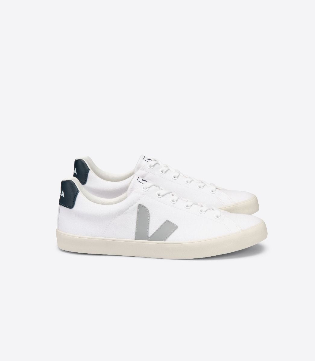 Veja Esplar Se Canvas Women's Sneakers White Grey | VJ14652G