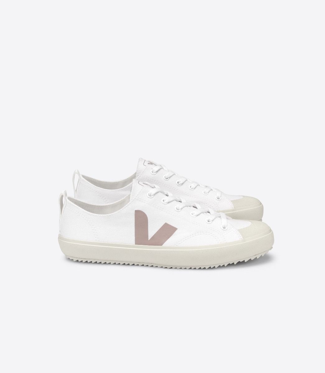 Veja Nova Canvas Women's Sneakers White Pink | VJ09743Z