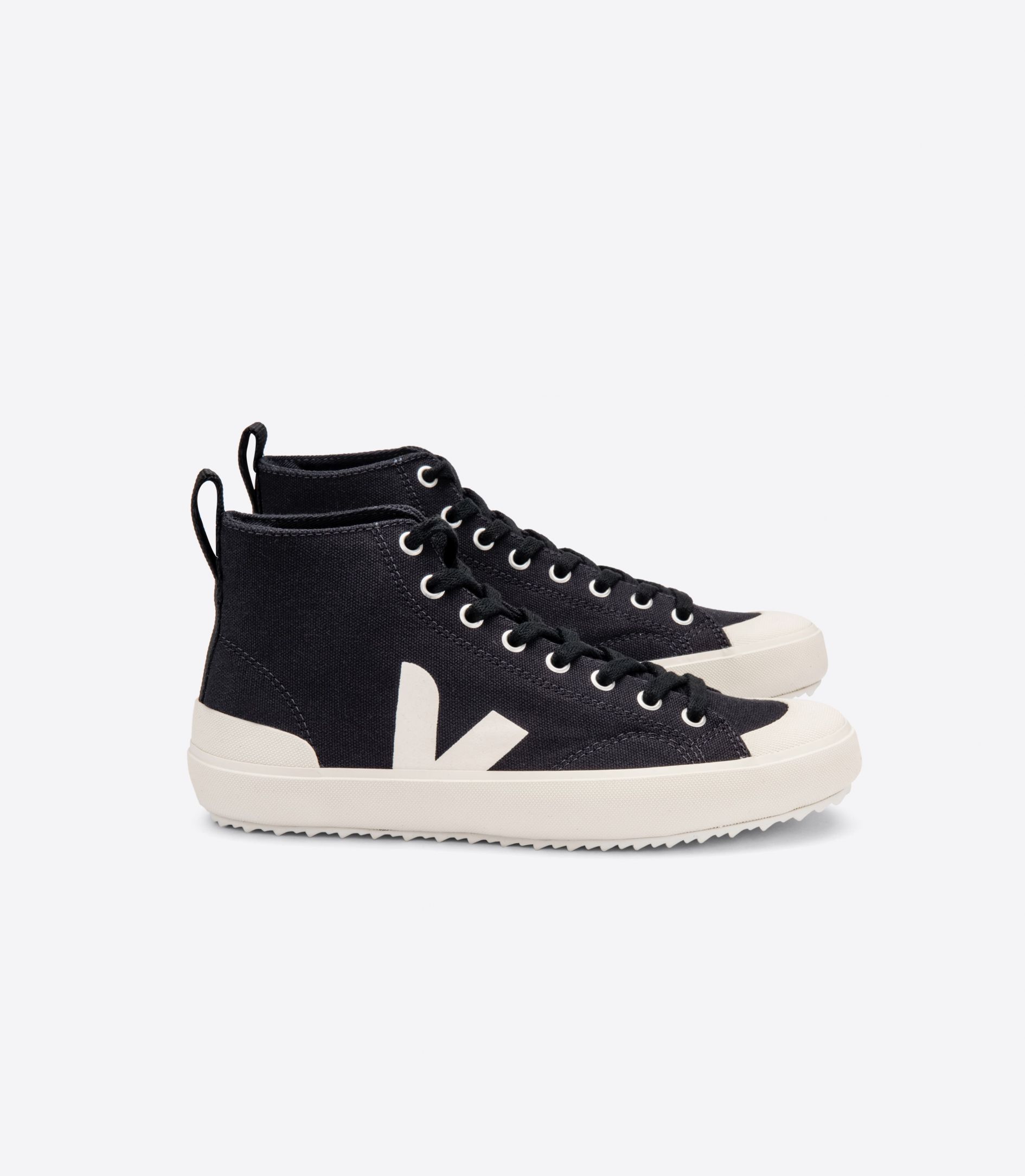 Veja Nova Ht Canvas Vegan Women's Sneakers Black | VJ64873A