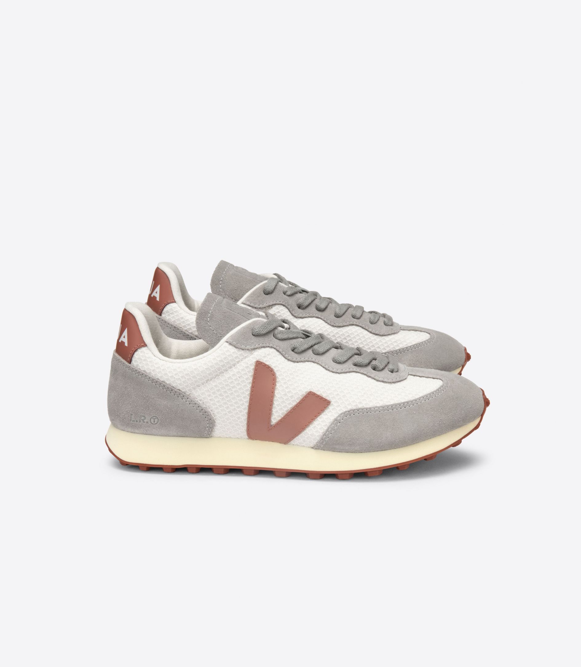 Veja Rio Branco Hexamesh Gravel Women's Sneakers Grey | VJ91307Y