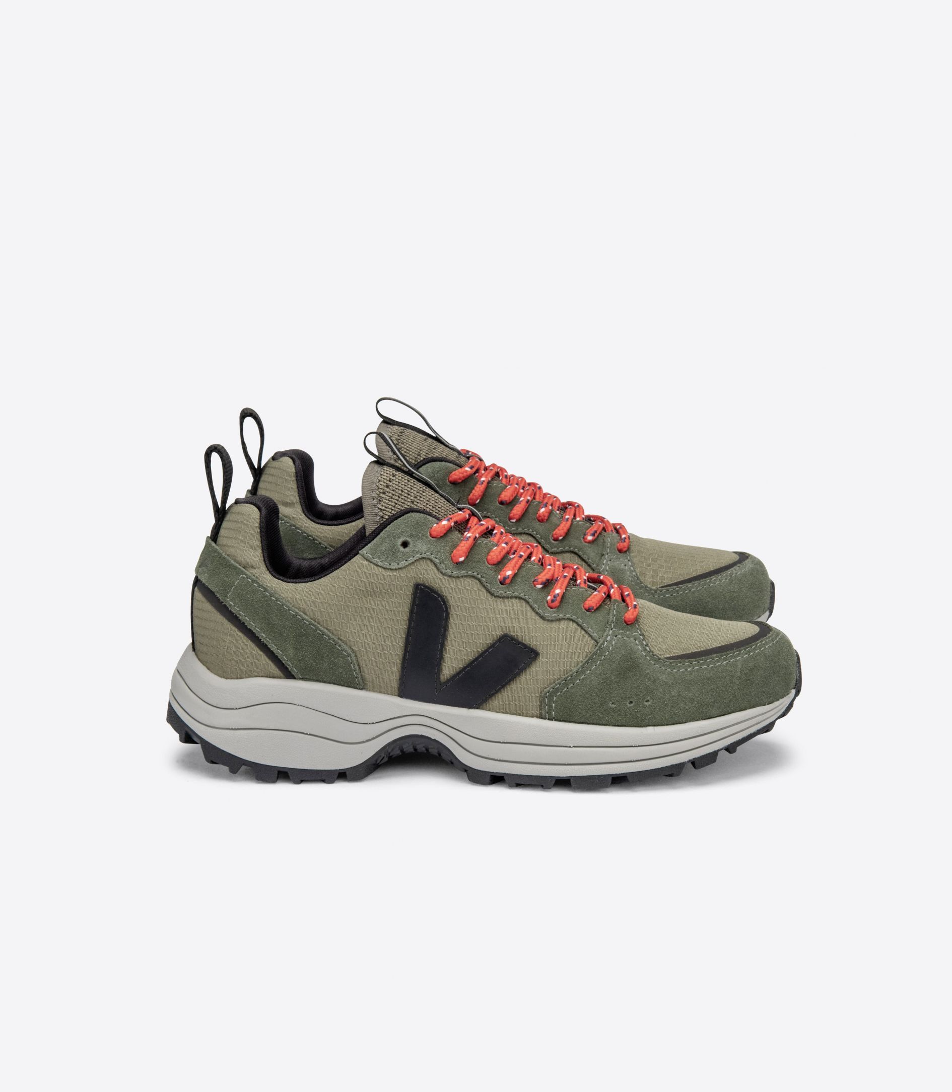 Veja Venturi Ripstop Women's Sneakers Khaki Black | VJ59720R